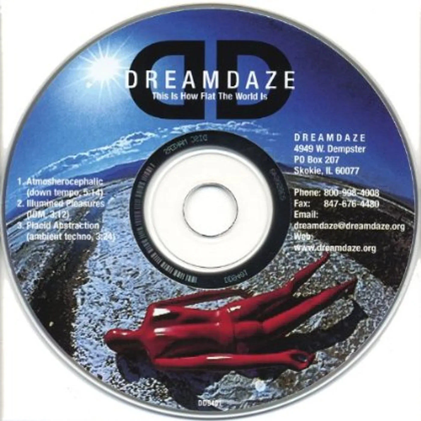 DREAMDAZE THIS IS HOW FLAT THE WORLD IS CD