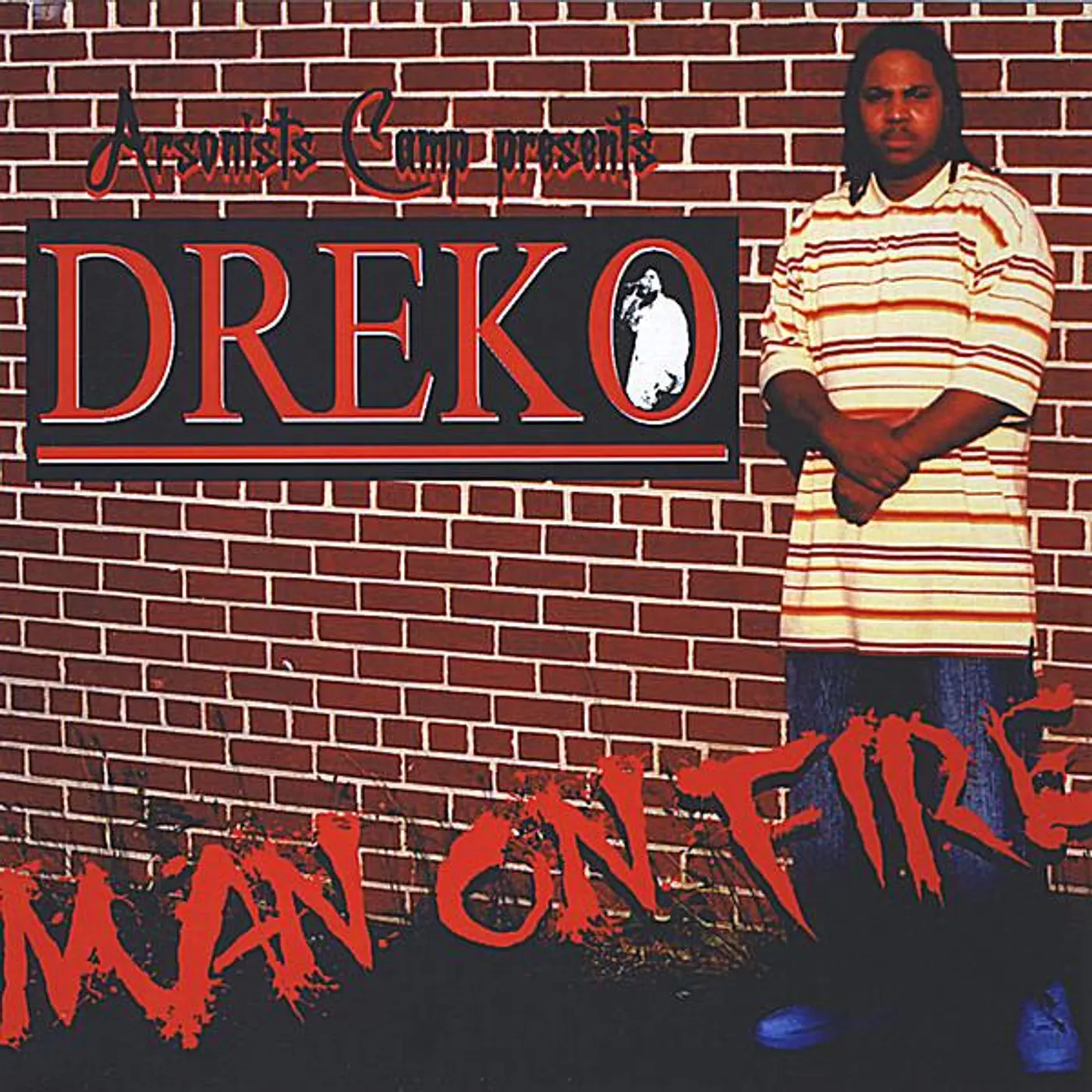 dreko MAN ON FIRE CD