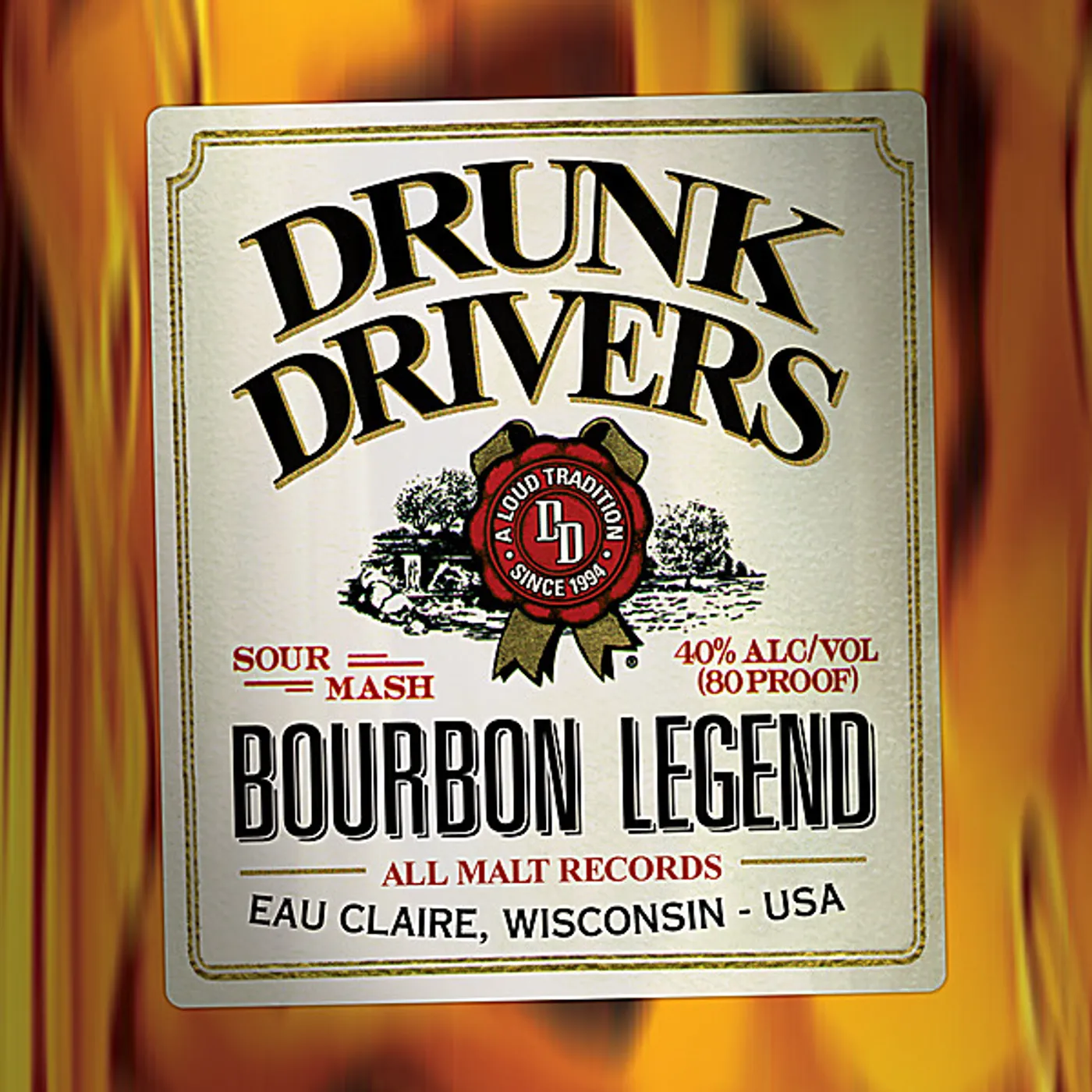 Drunk Drivers BOURBON LEGEND CD