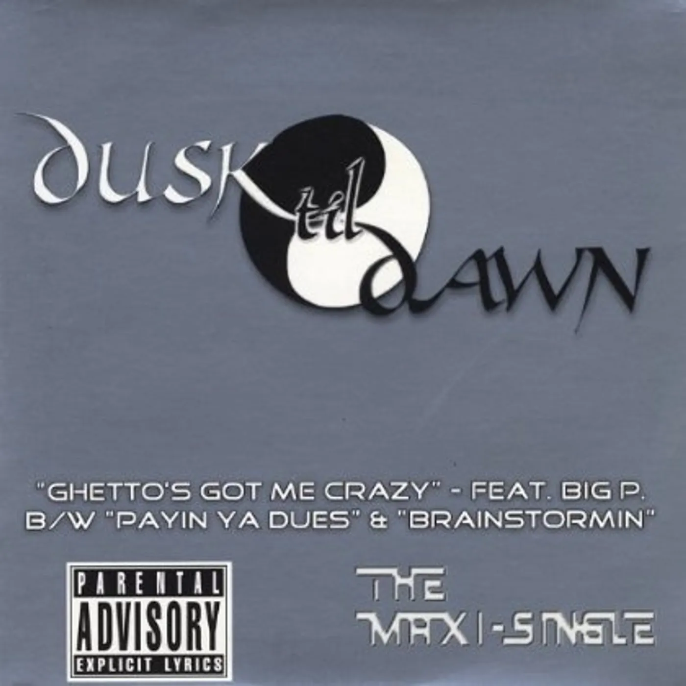 Dusk Til Dawn MAXI SINGLE CD