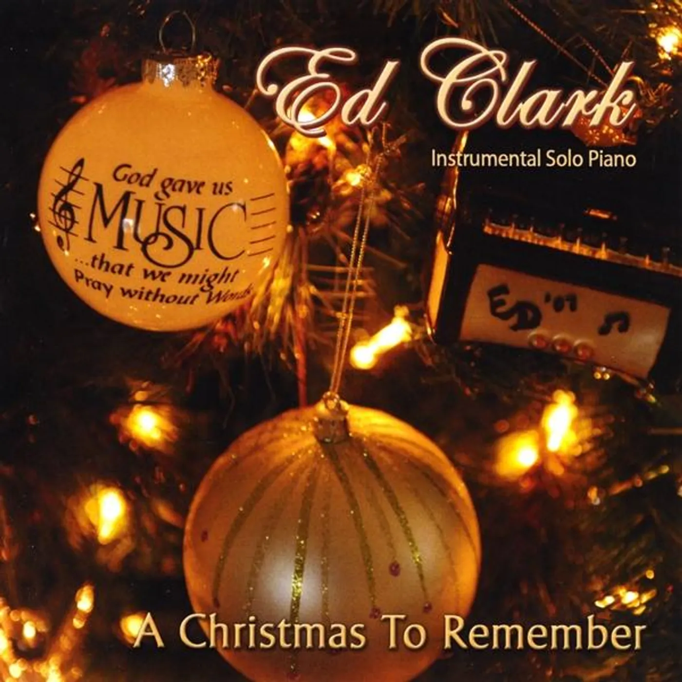Ed Clark CHRISTMAS TO REMEMBER CD