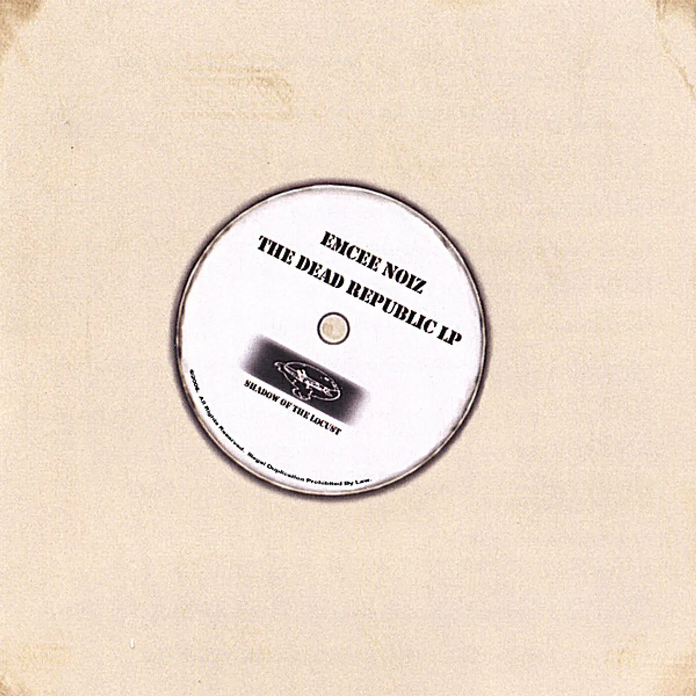 Emcee Noiz DEAD REPUBLIC Vinyl Record