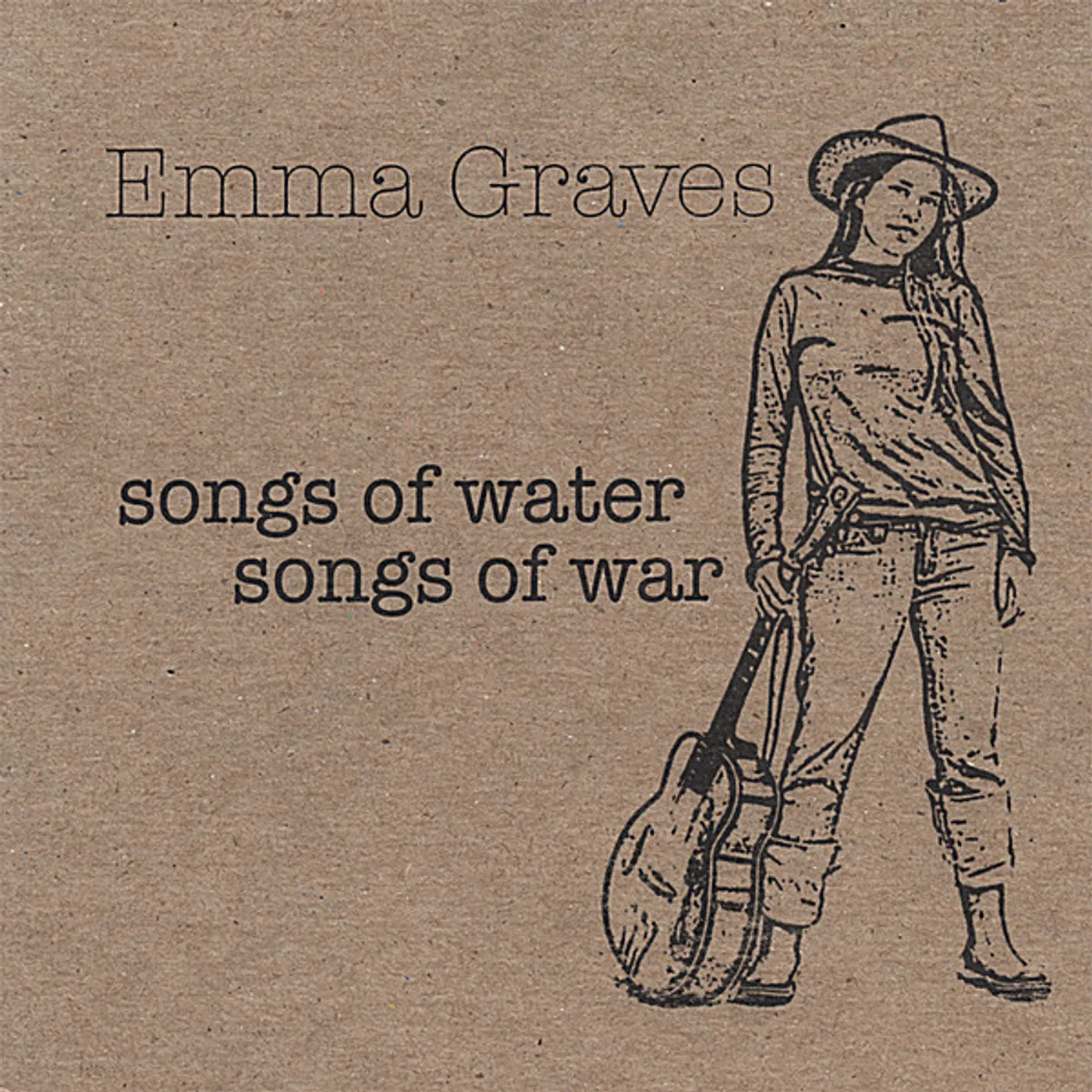 Emma Graves SONGS OF WATER/SONGS OF WAR CD