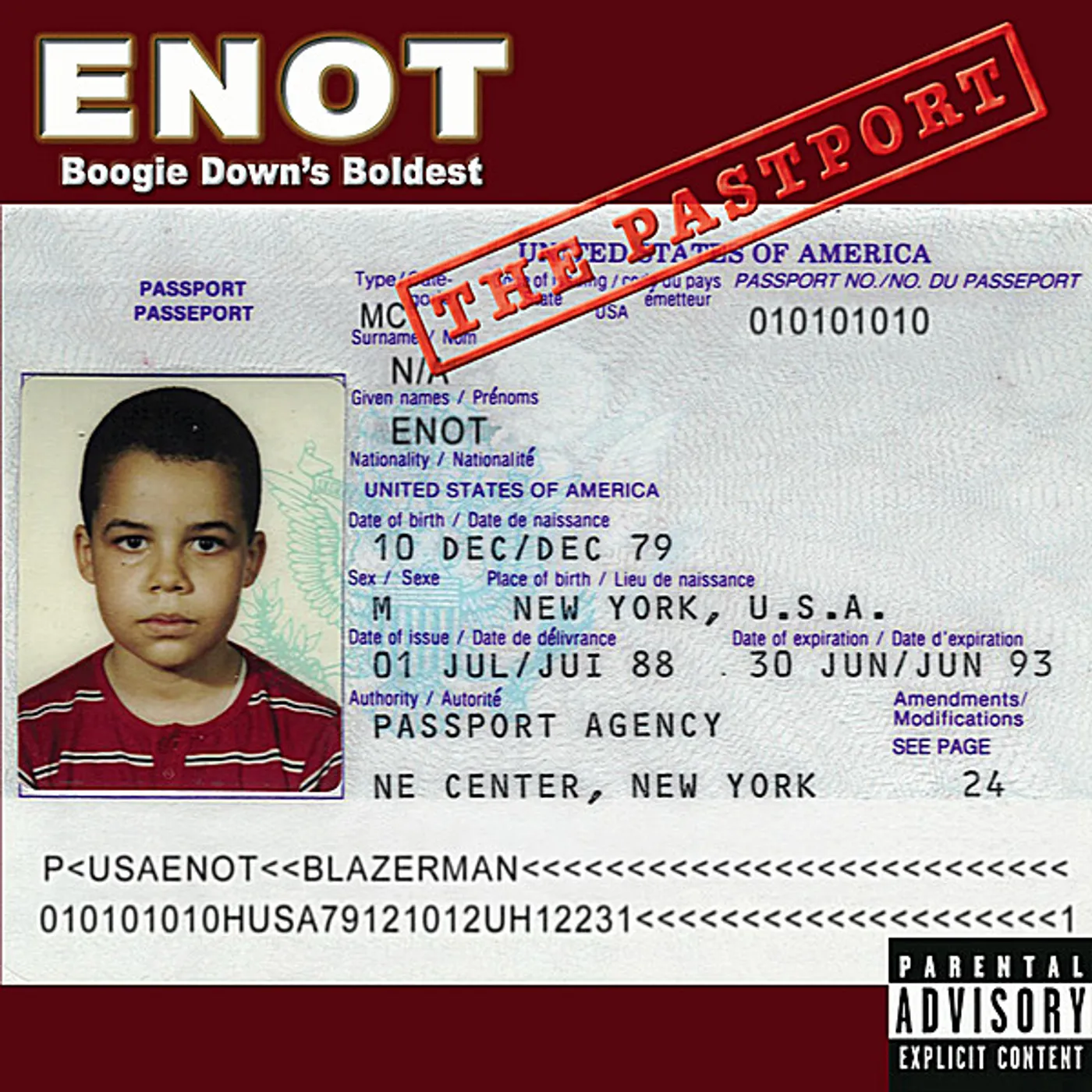 Enot PASTPORT CD