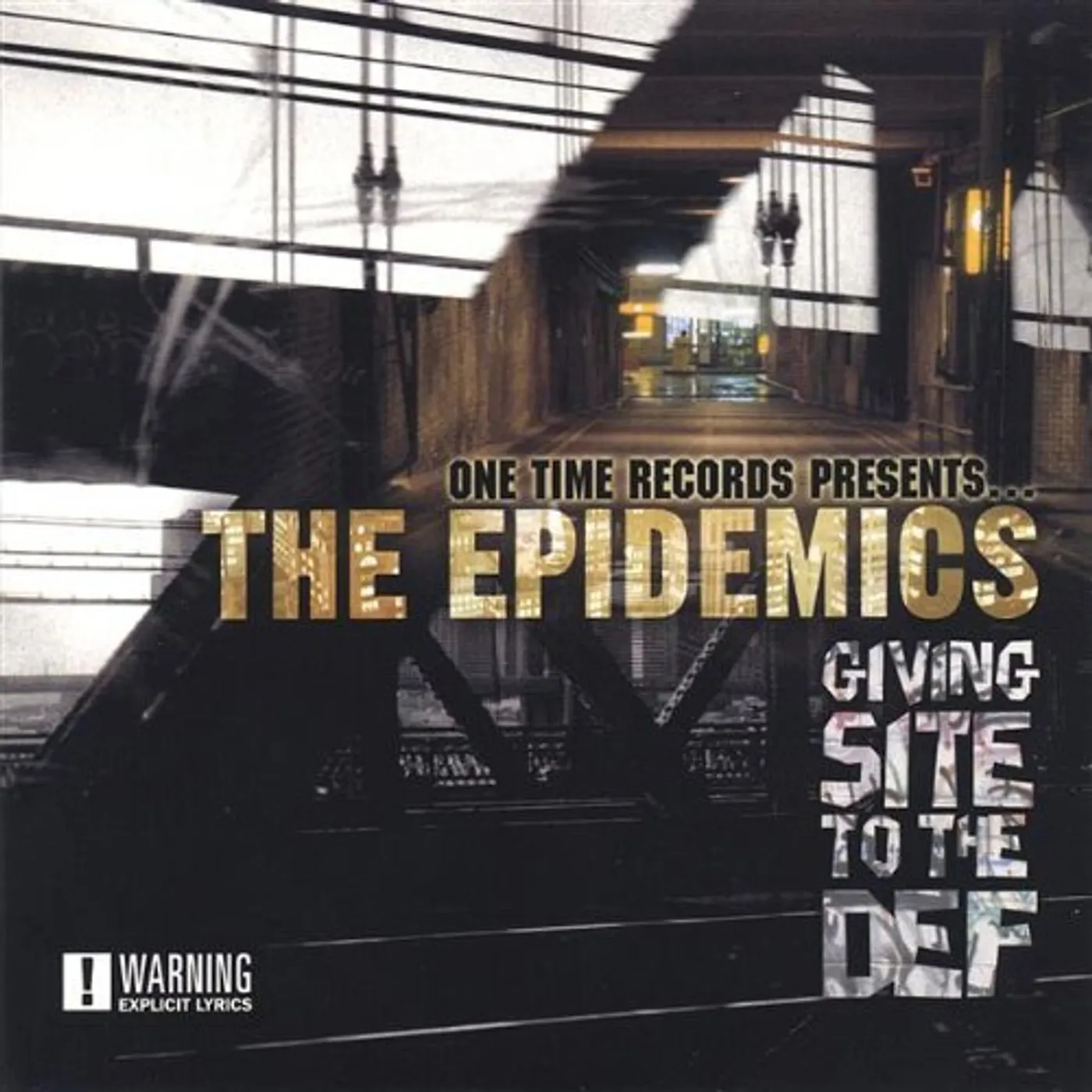 Epidemics GIVING SITE TO THE DEF CD