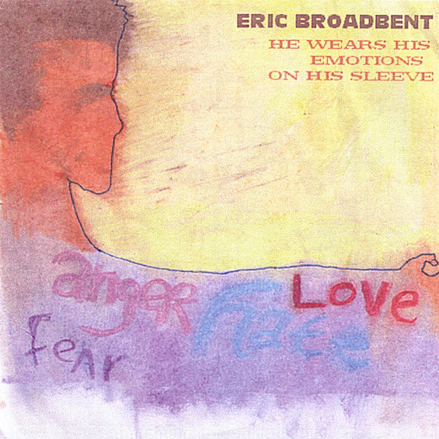Eric Broadbent HE WEARS HIS EMOTIONS ON HIS SLEEVE CD