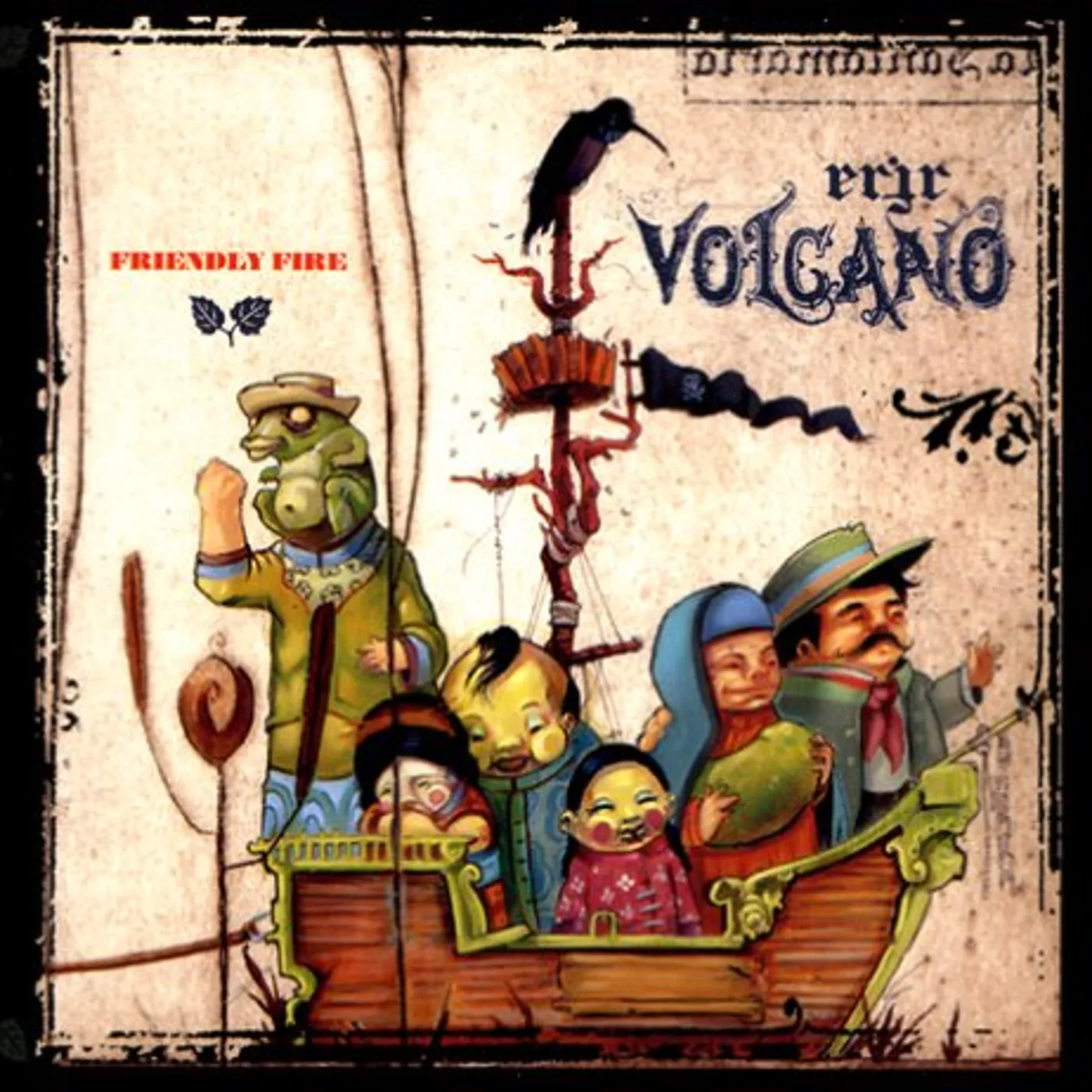 Eric Volcano FRIENDLY FIRE CD