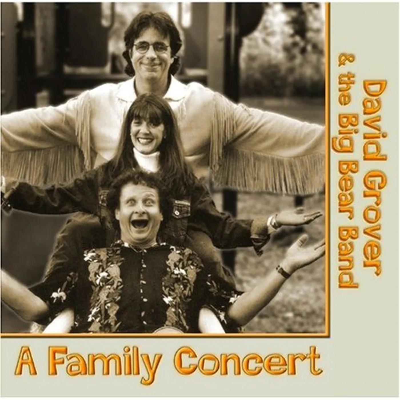 David Grover & The Big Bear Band FAMILY CONCERT CD