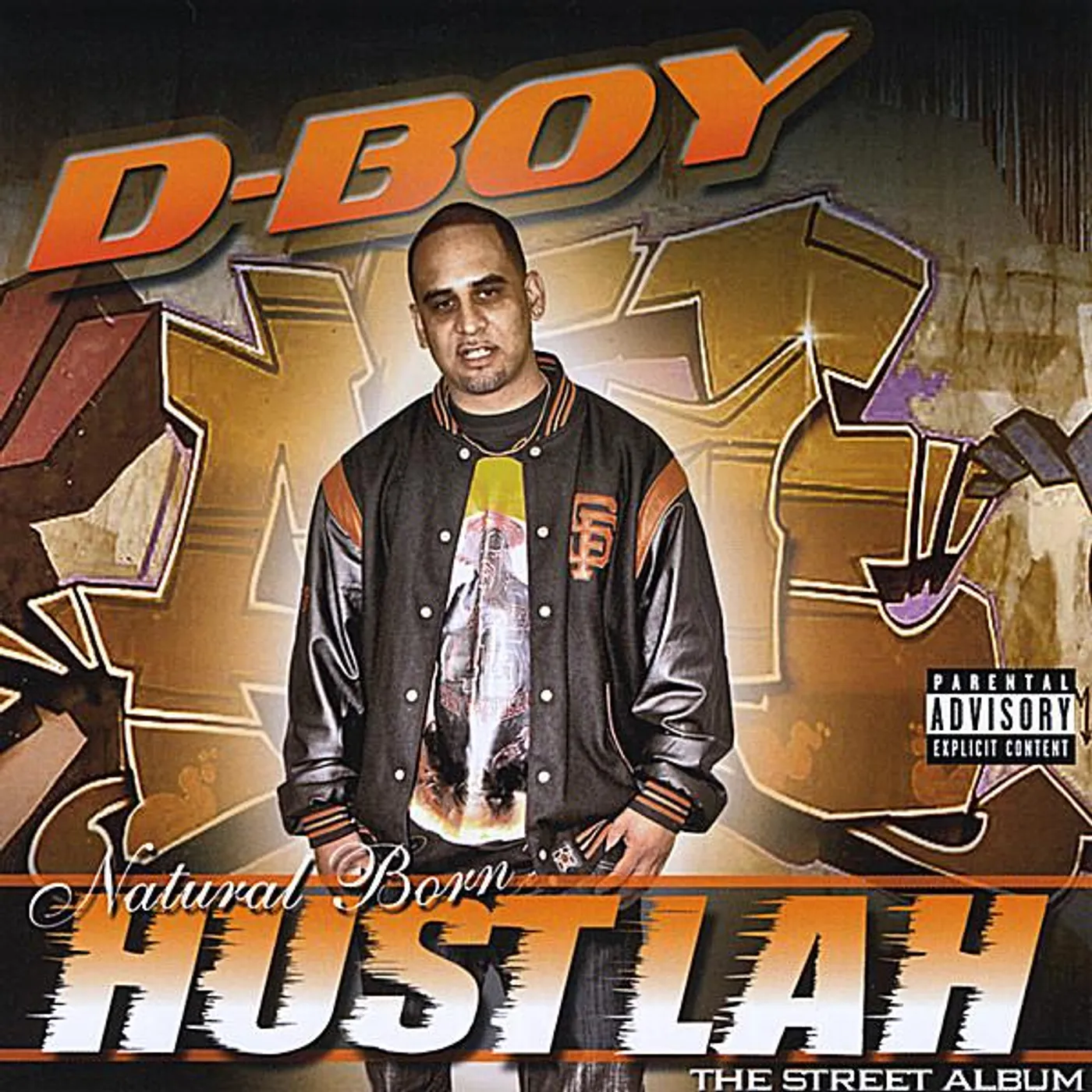 D-Boy NATURAL BORN HUSTLAH THE STREET ALBUM CD