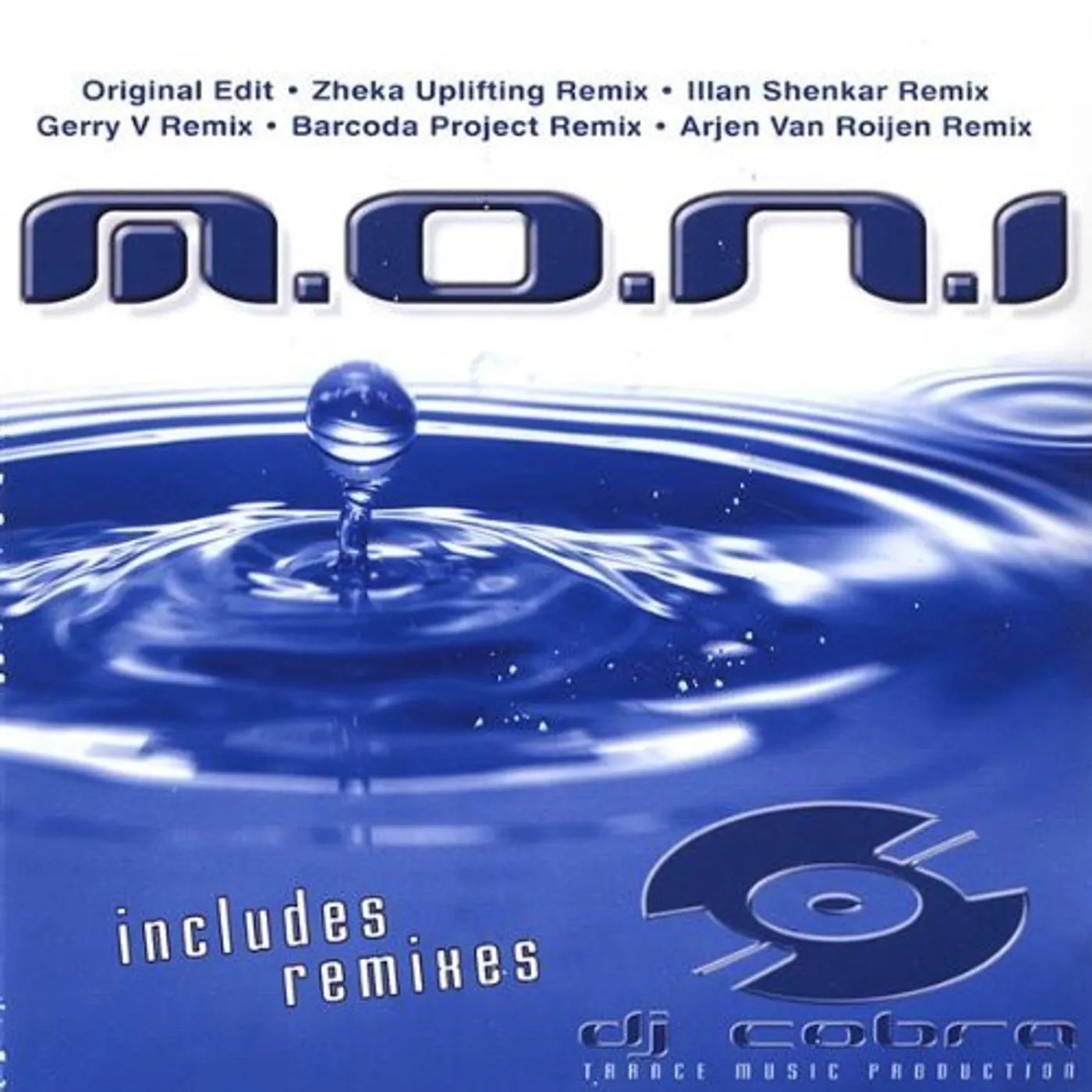 DJ Cobra M.O.N.I. CD