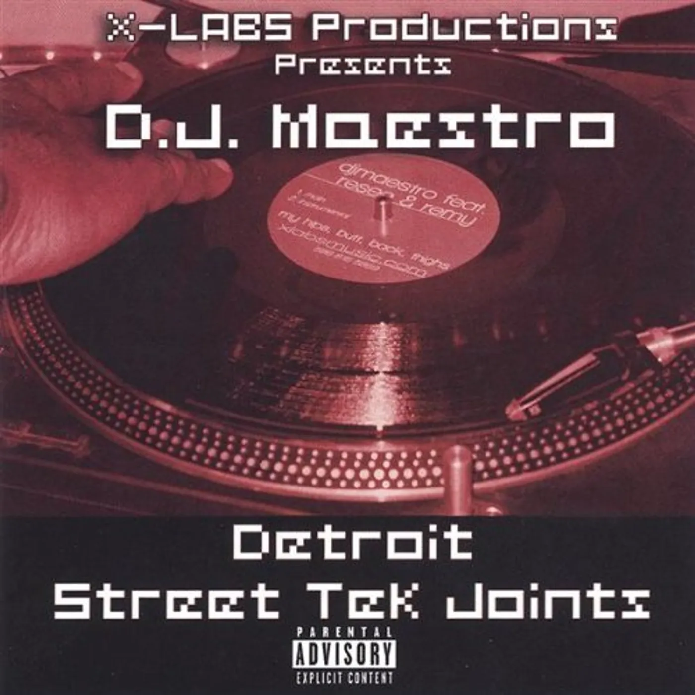 DJ Maestro DETROIT STREET TEK JOINTS CD