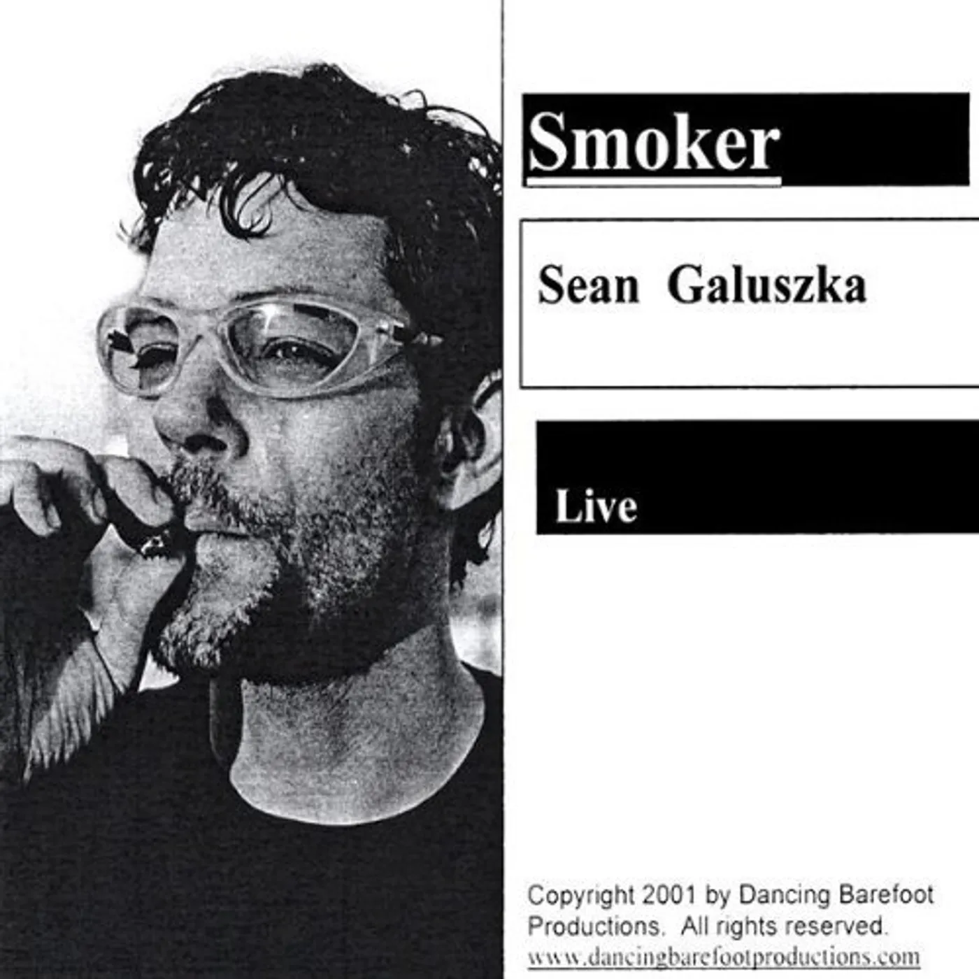Sean Galuszka SMOKER LIVE CD