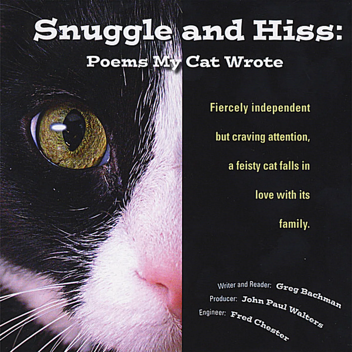 Greg Bachman SNUGGLE & HISS CD