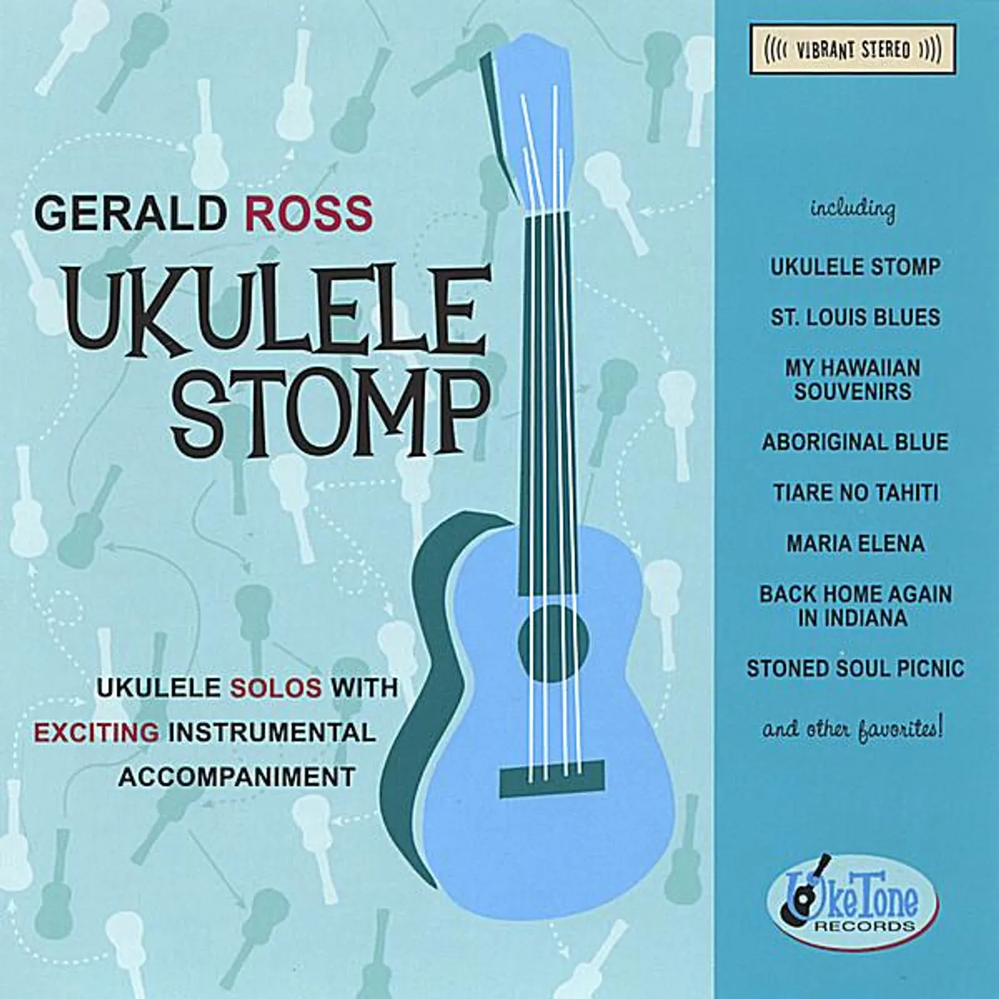 Gerald Ross UKULELE STOMP CD