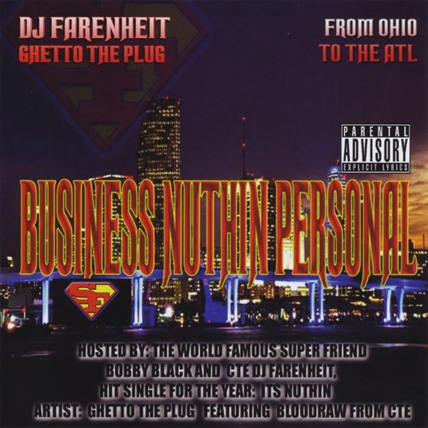 Ghetto The Plug BUSINESS NUTHIN PERSONEL CD