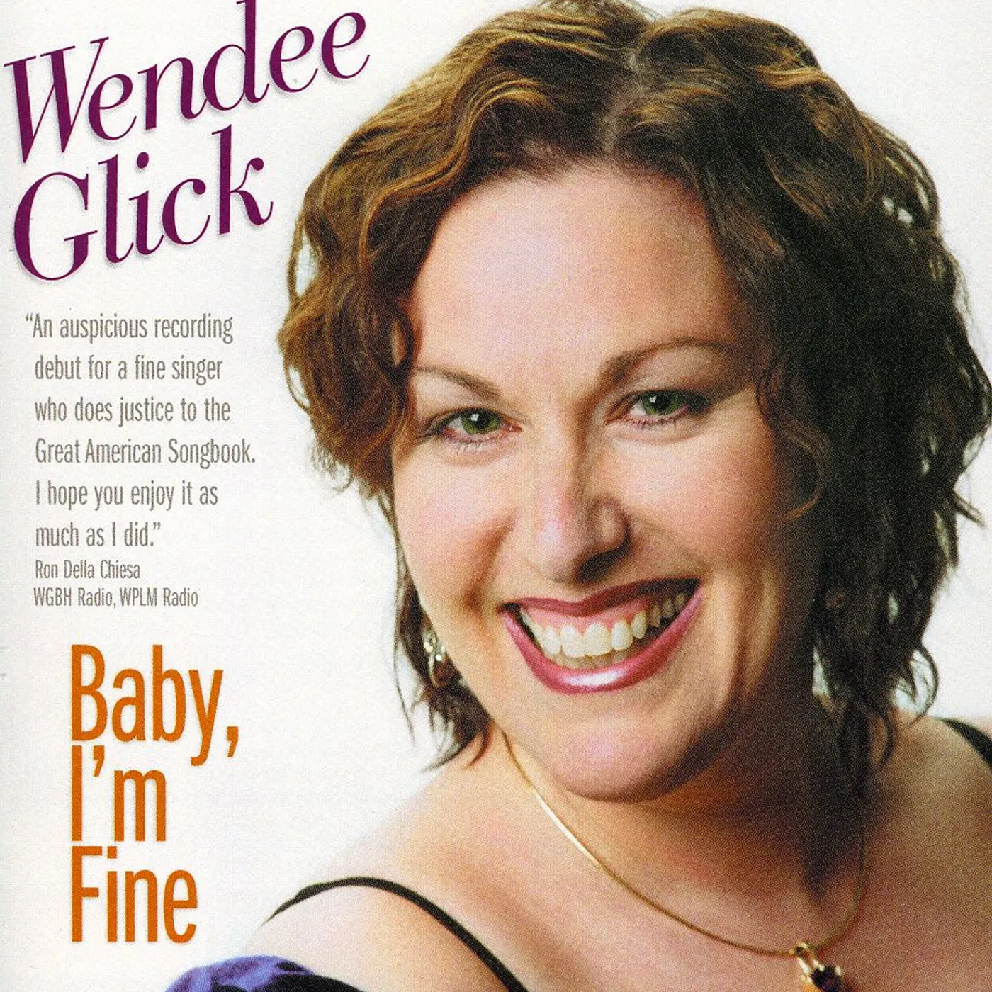 Wendee Glick BABY I'M FINE CD
