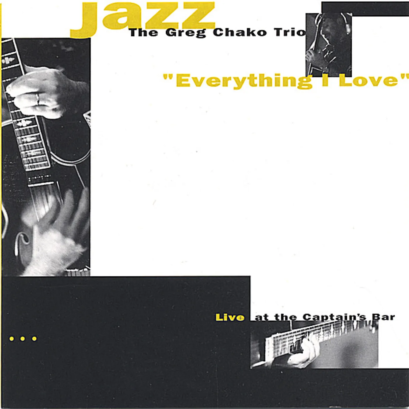 Greg Chako EVERYTHING I LOVE CD