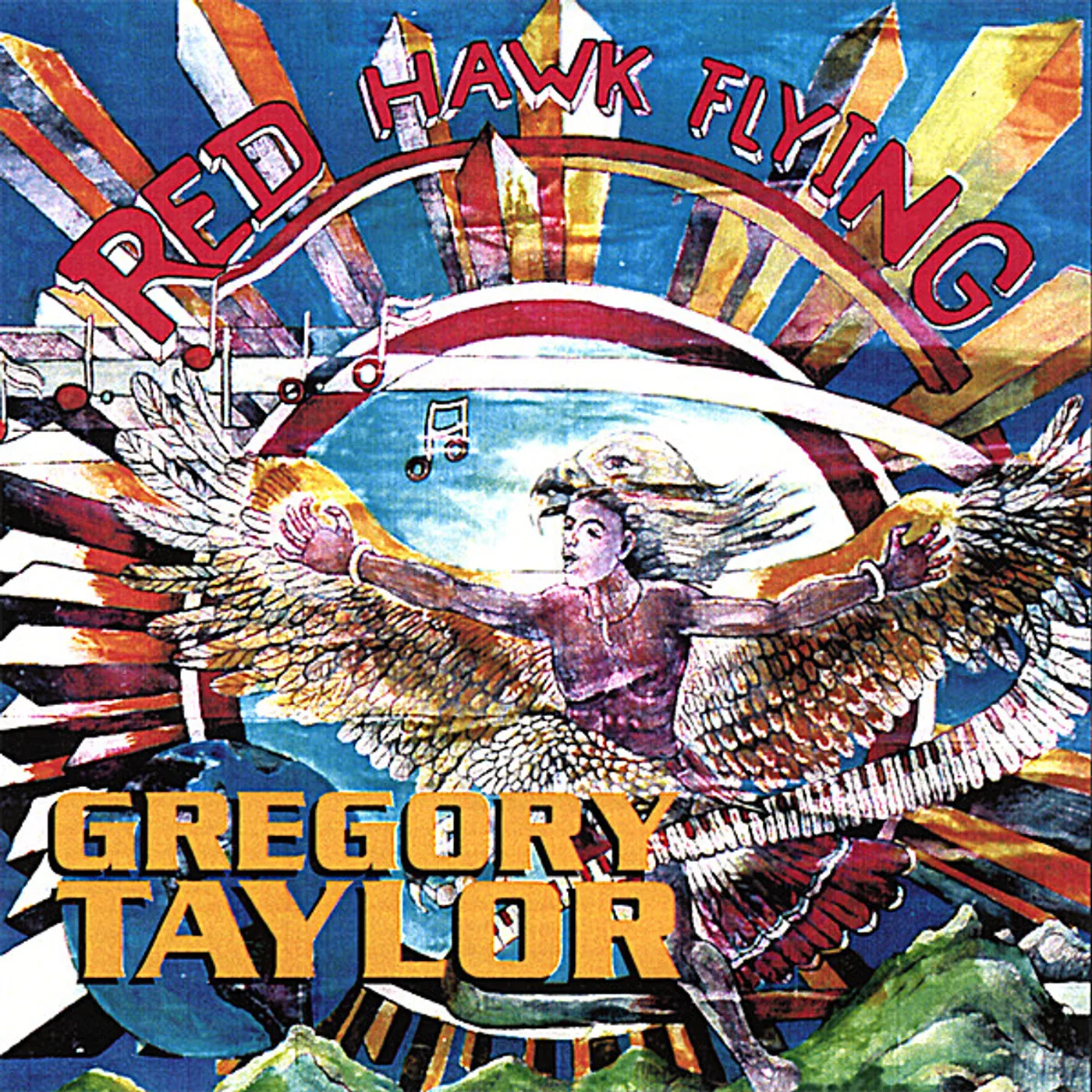 Gregory Taylor RED HAWK FLYING CD
