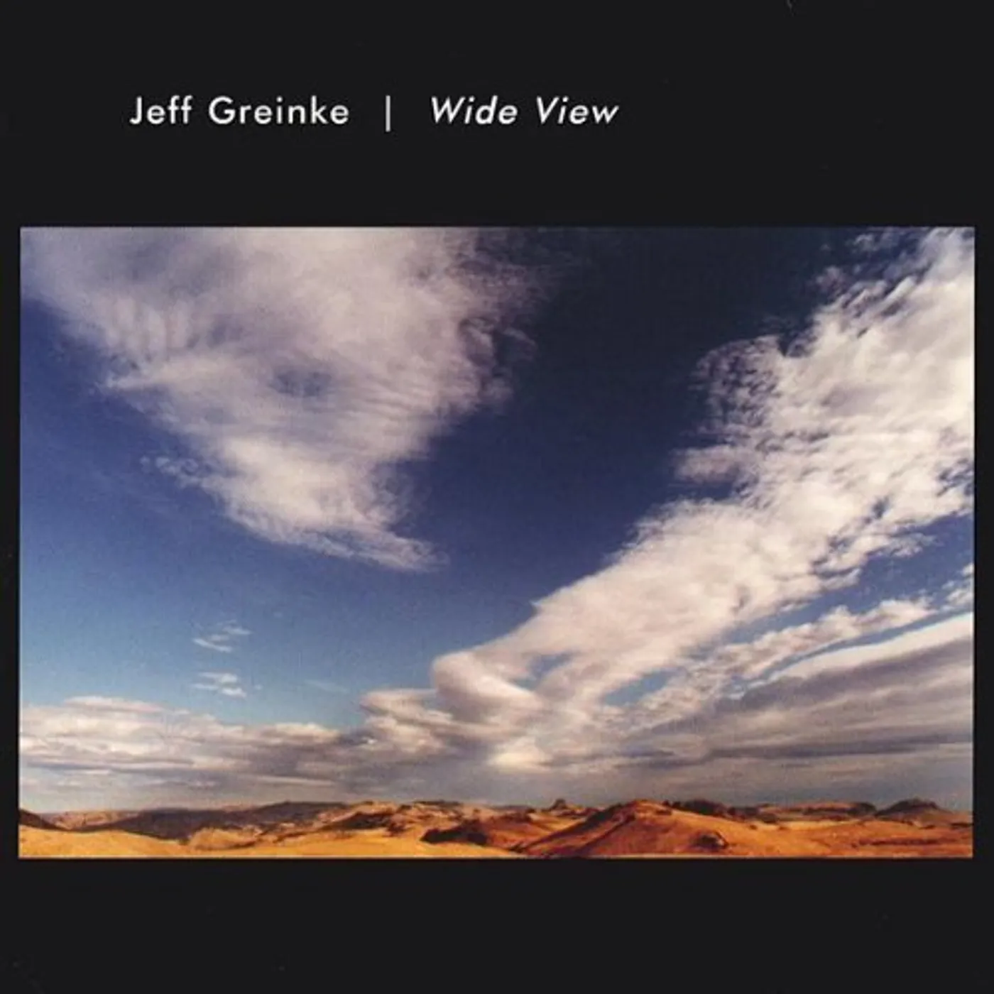 Jeff Greinke WIDE VIEW CD