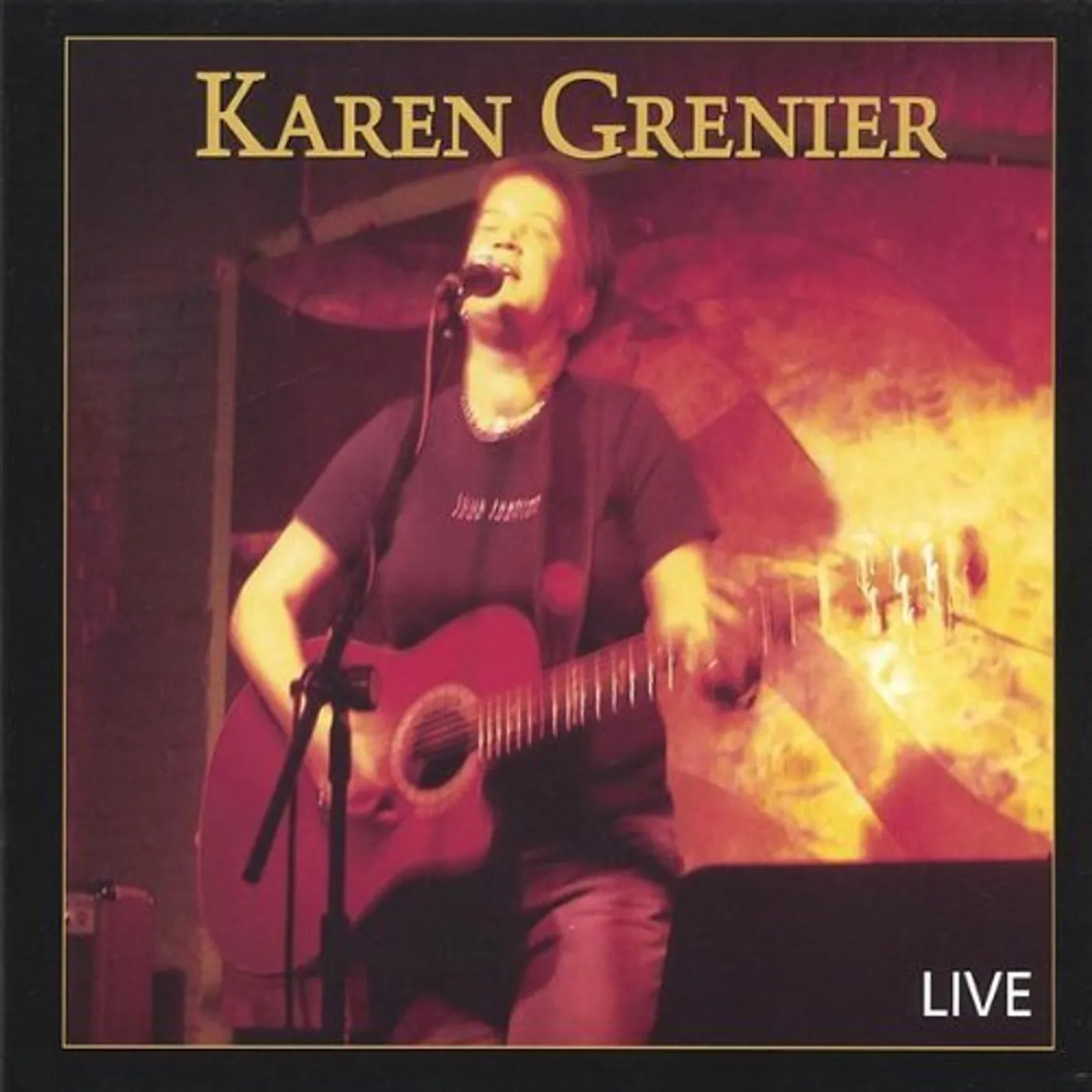 KAREN GRENIER LIVE CD