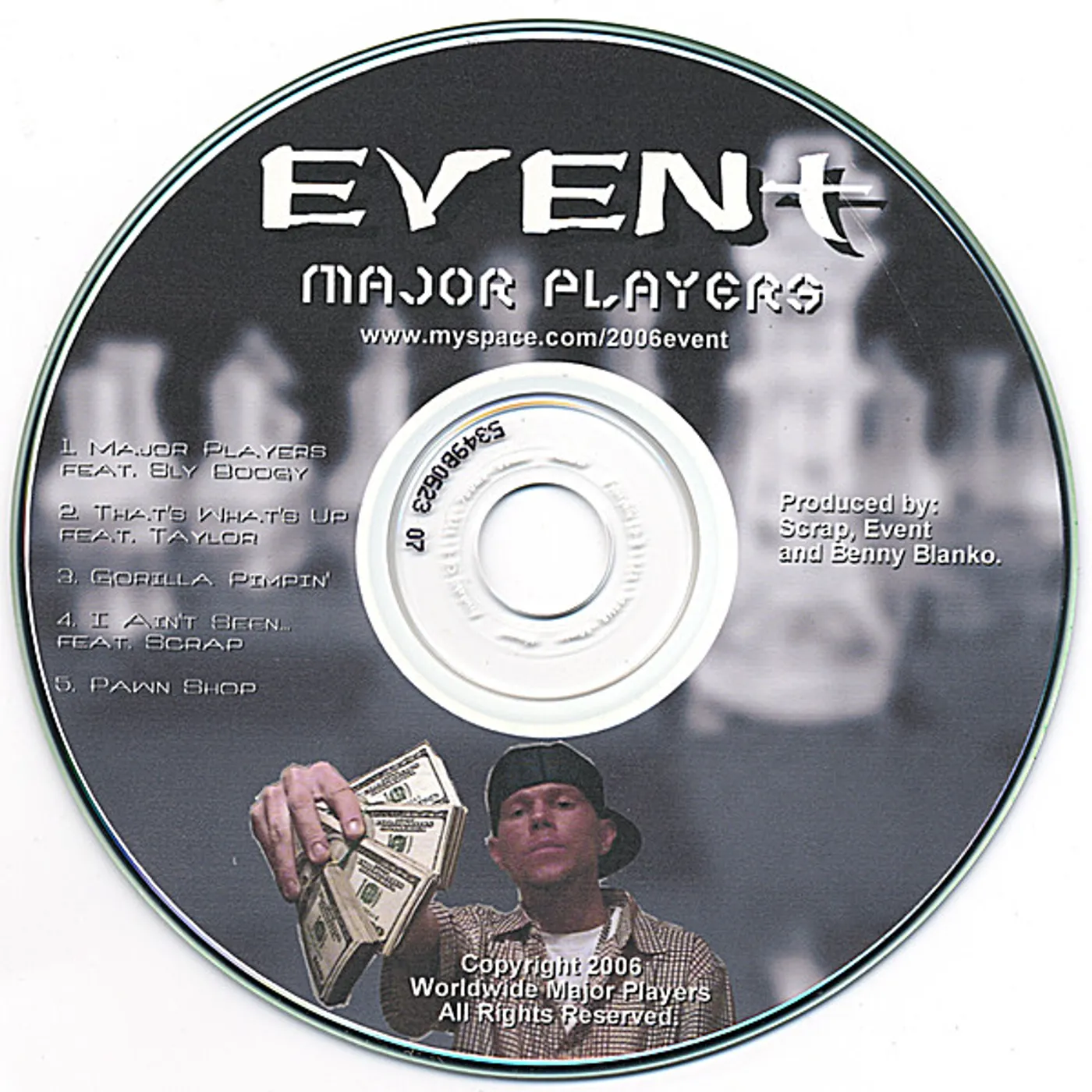 Event MAJOR PLAYERS EP CD