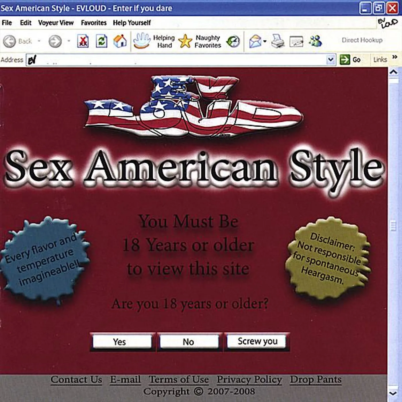 E.V. Loud SEX AMERICAN STYLE CD