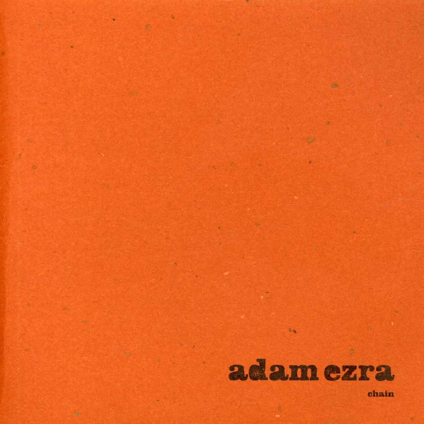Adam Ezra CHAIN CD