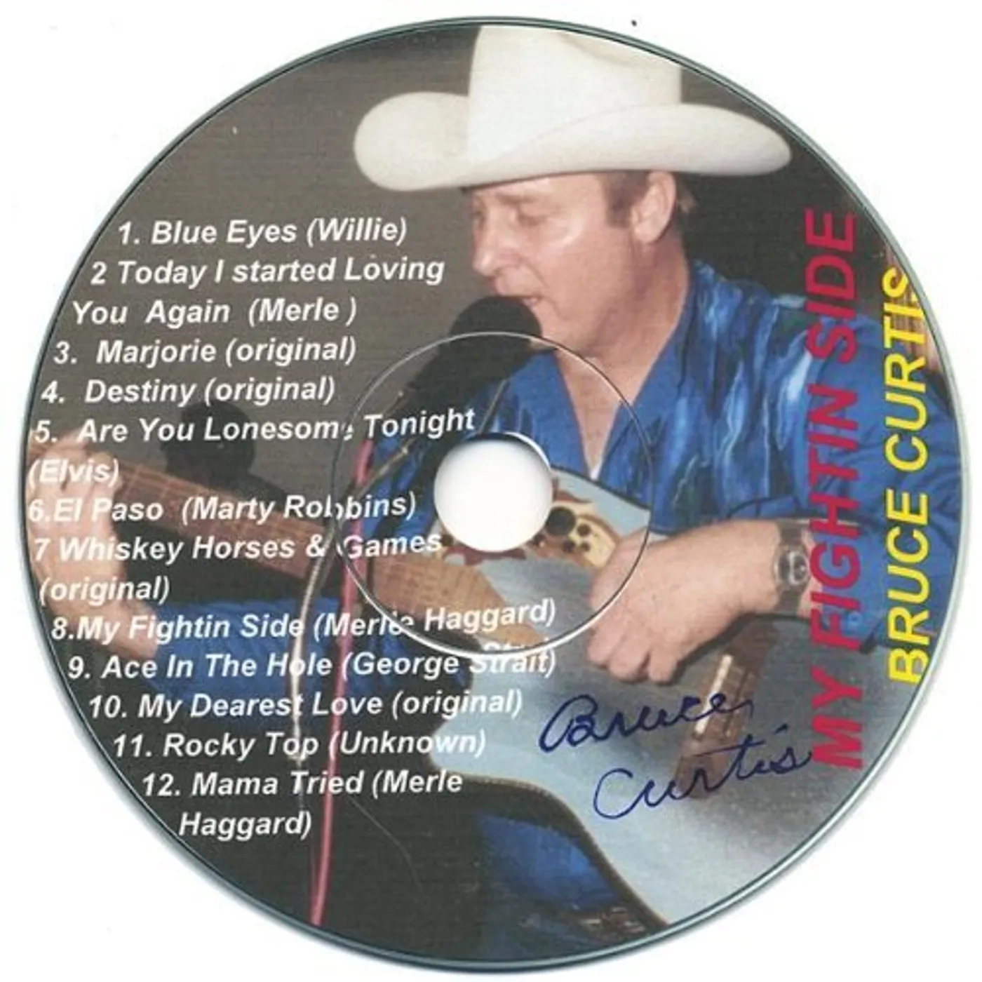 Bruce Curtis Fallgren MY FIGHTIN SIDE CD