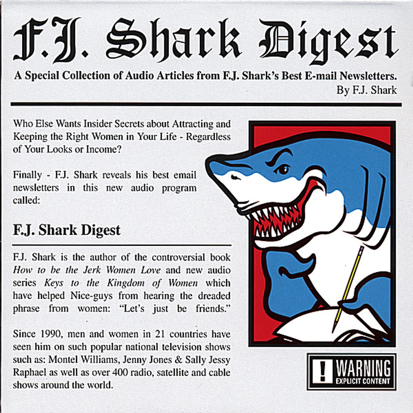 F.J. SHARK DIGEST CD