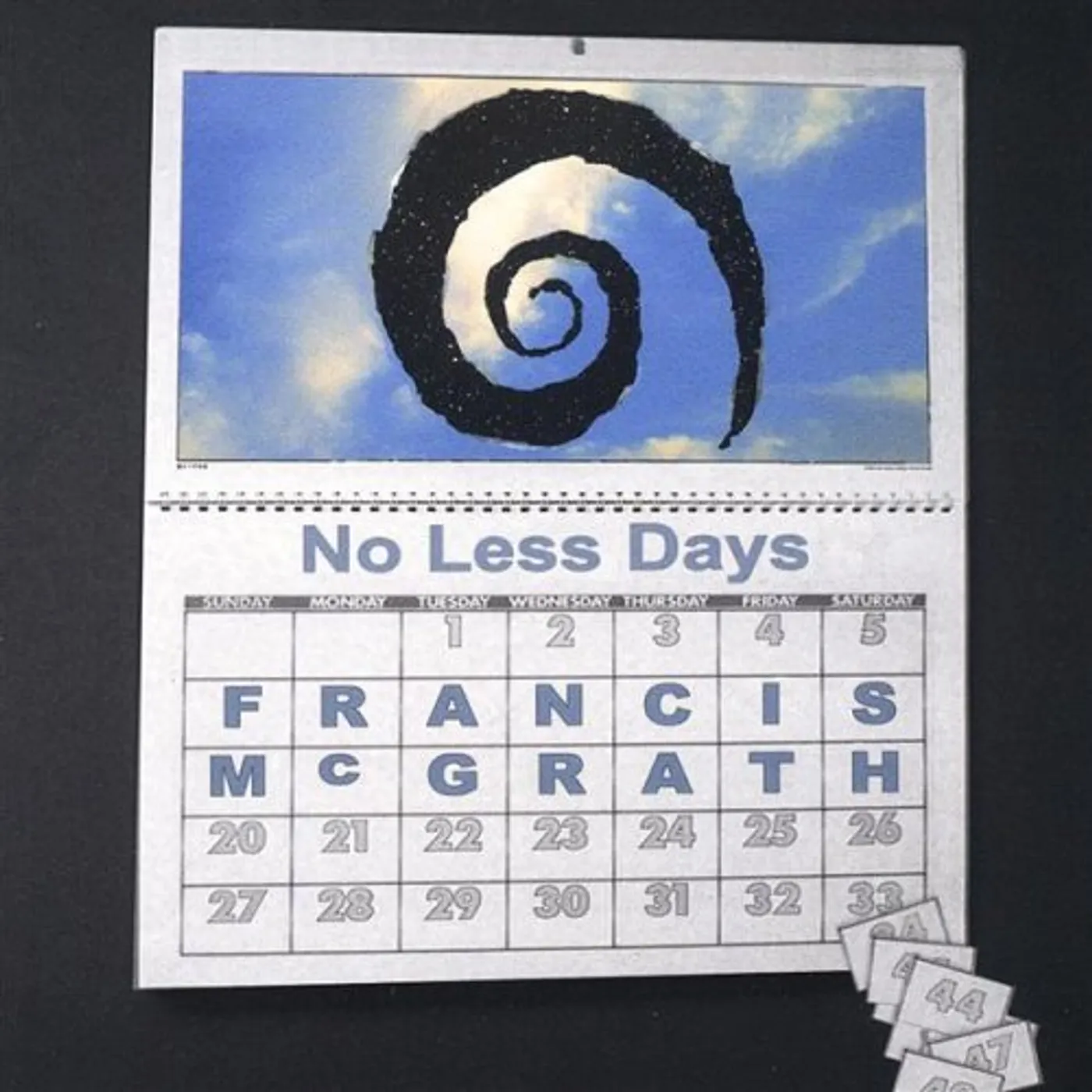 Francis McGrath NO LESS DAYS CD