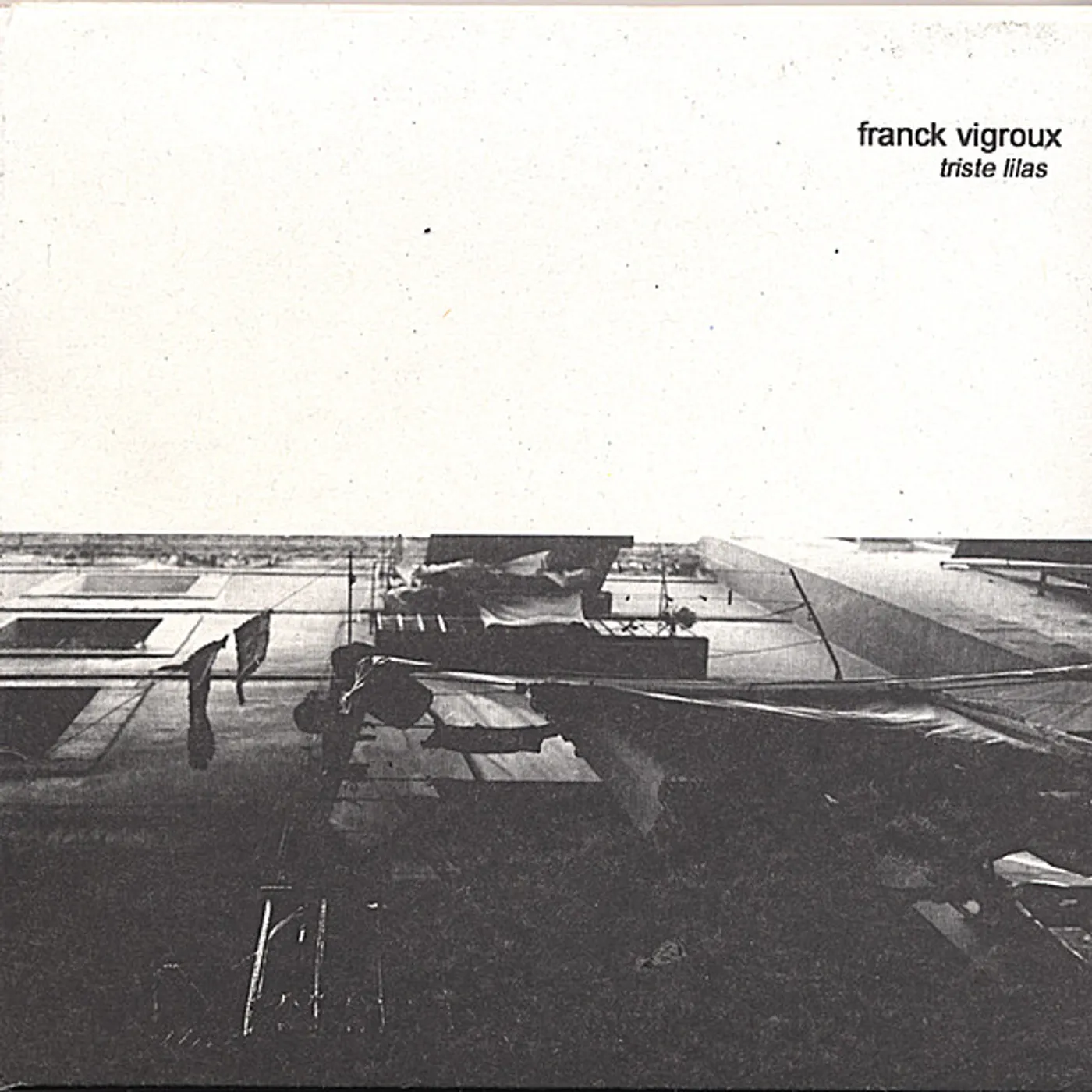 Franck Vigroux TRISTE LILAS CD
