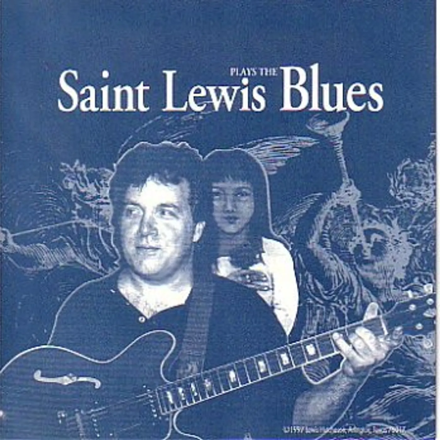 Lewis Hutcheson SAINT LEWIS PLAYS THE BLUES CD