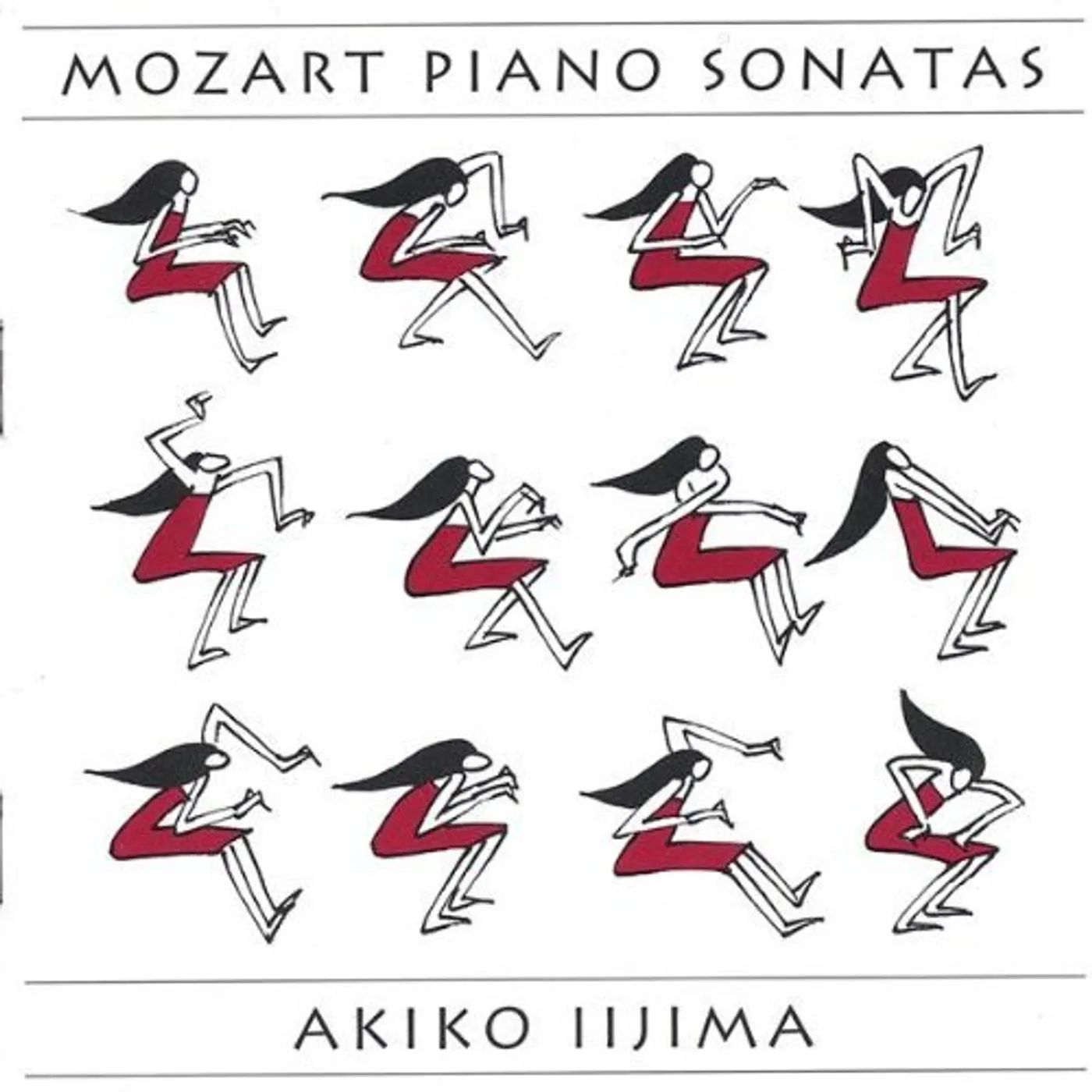 Akiko Iijima MOZART PIANO SONATAS CD
