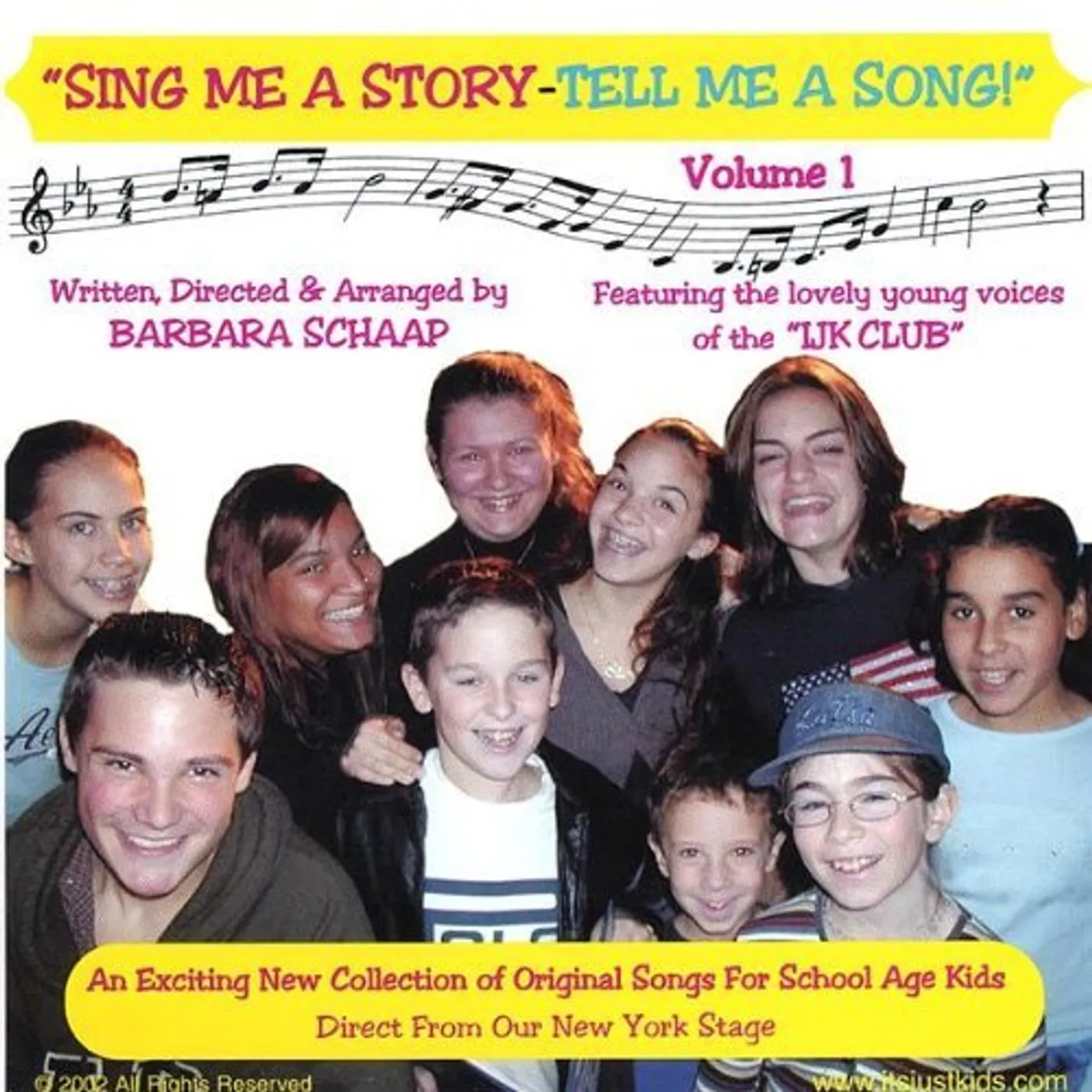 IJK Club SING ME A STORY-TELL ME A SONG 1 CD