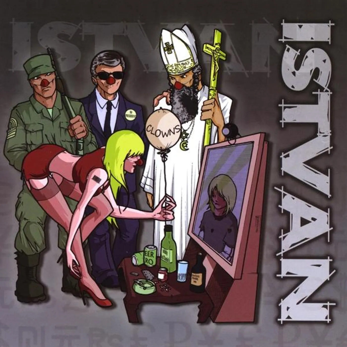 Istvan CLOWNS CD