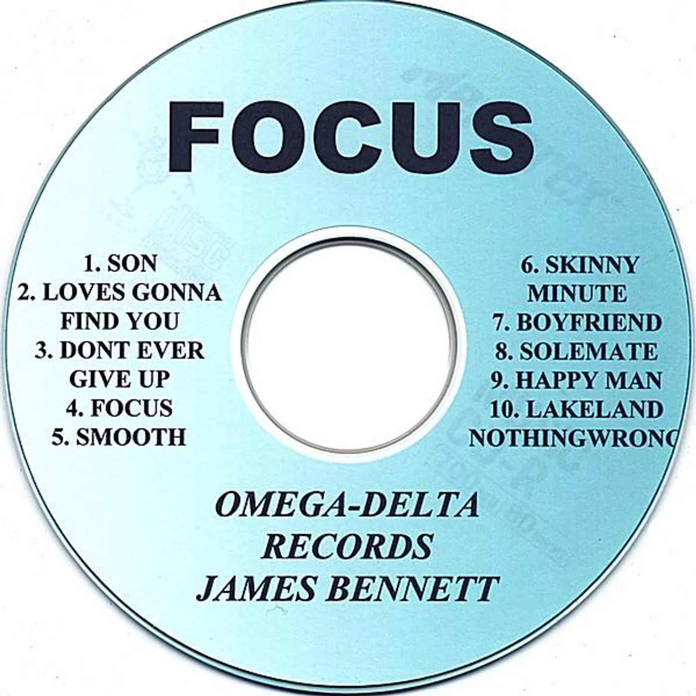 James Bennett FOCUS CD
