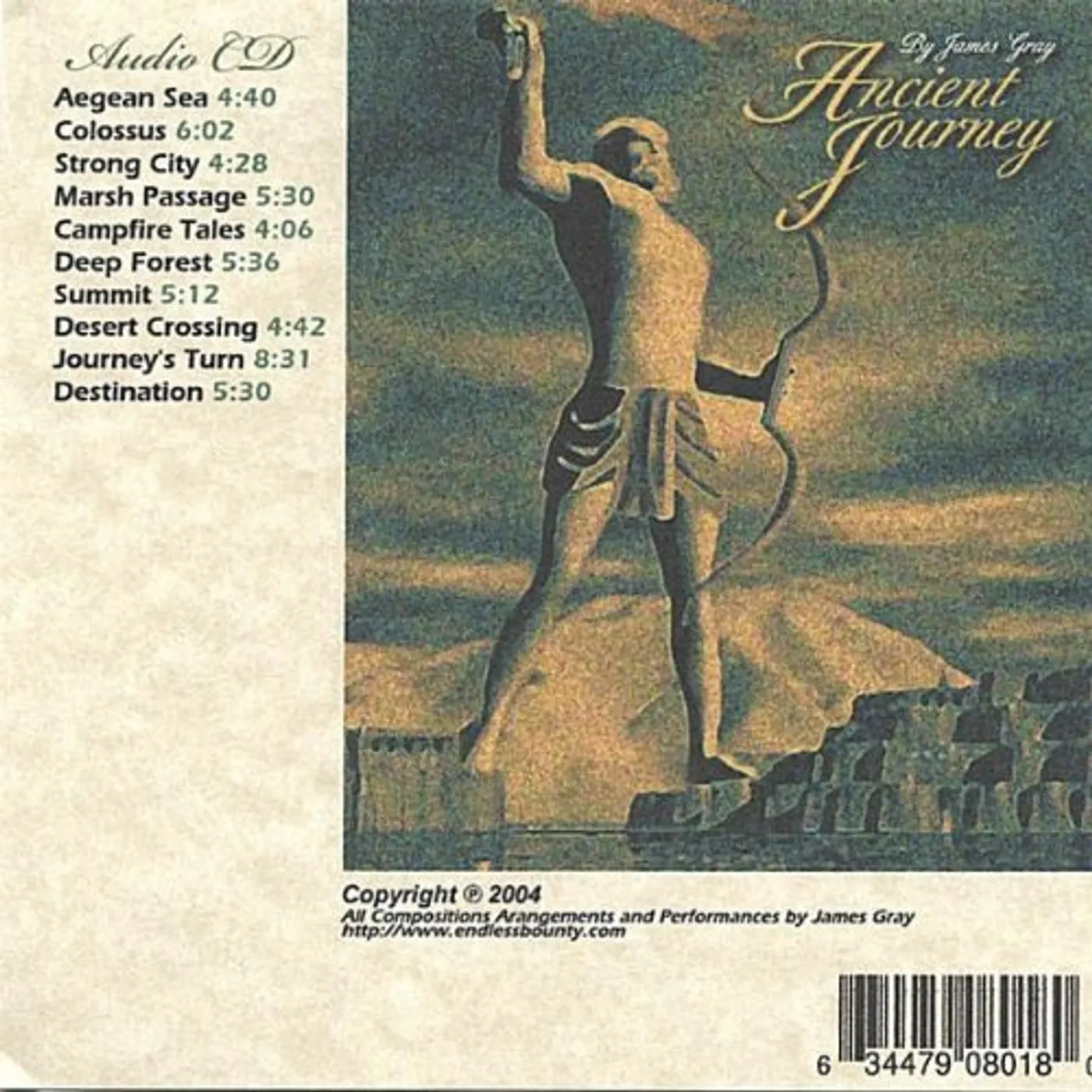 James Gray ANCIENT JOURNEY CD