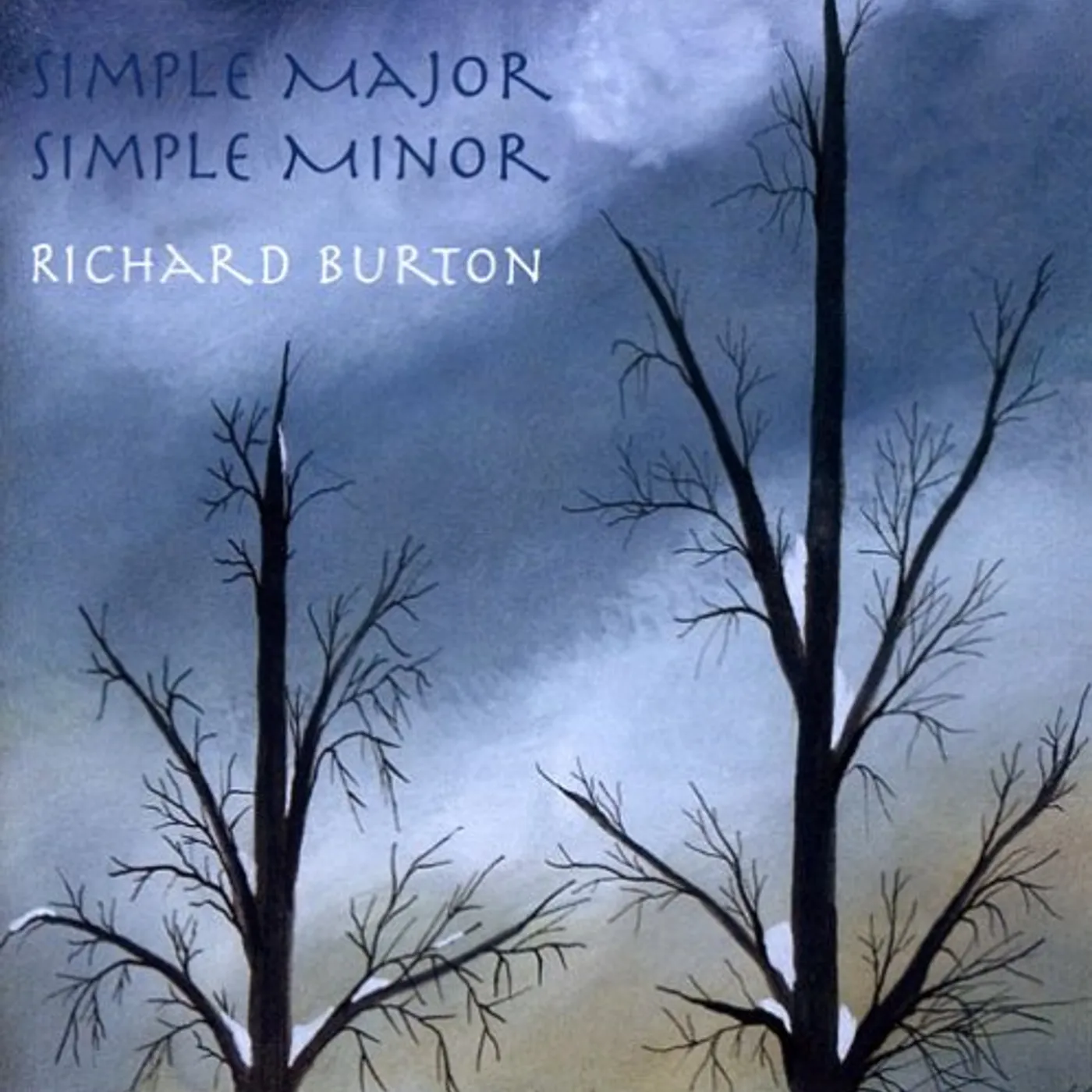 Richard Burton SIMPLE MAJOR SIMPLE MINOR CD