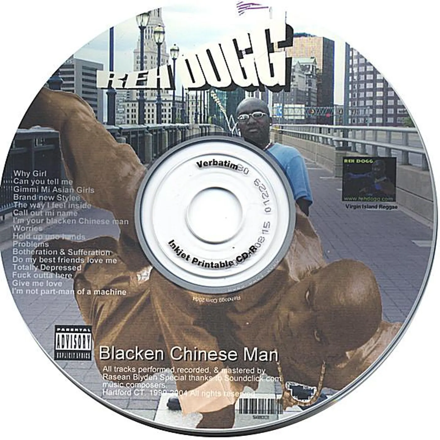 Reh Dogg BLACKEN CHINESE MAN CD