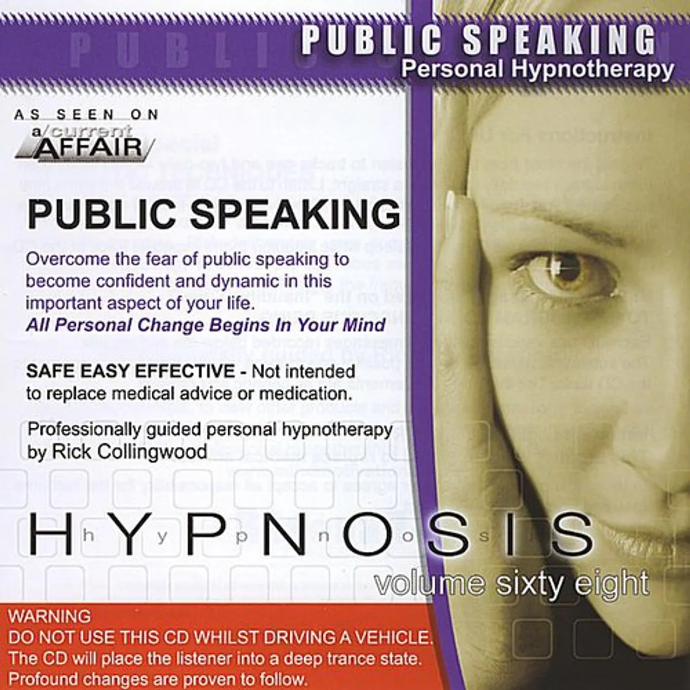 Rick Collingwood PUBLIC SPEAKING CD