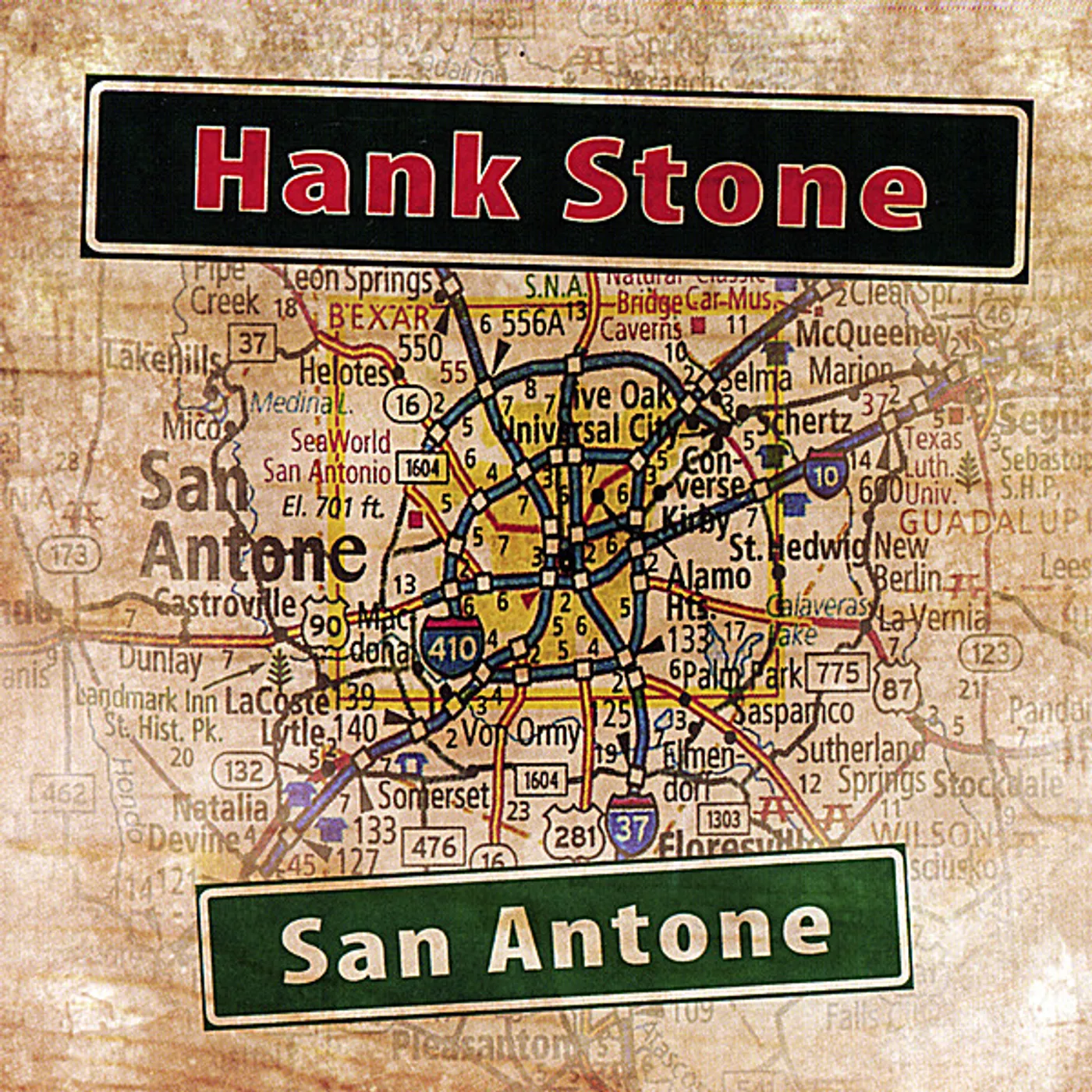 Hank Stone SAN ANTONE CD