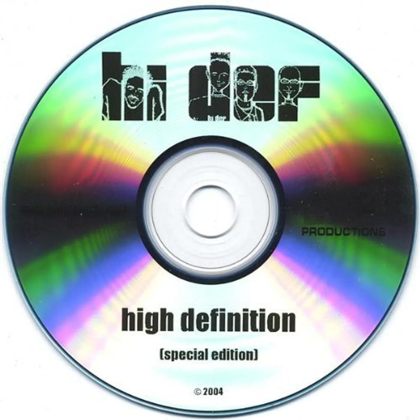 Hi Def HIGH DEFINITION CD