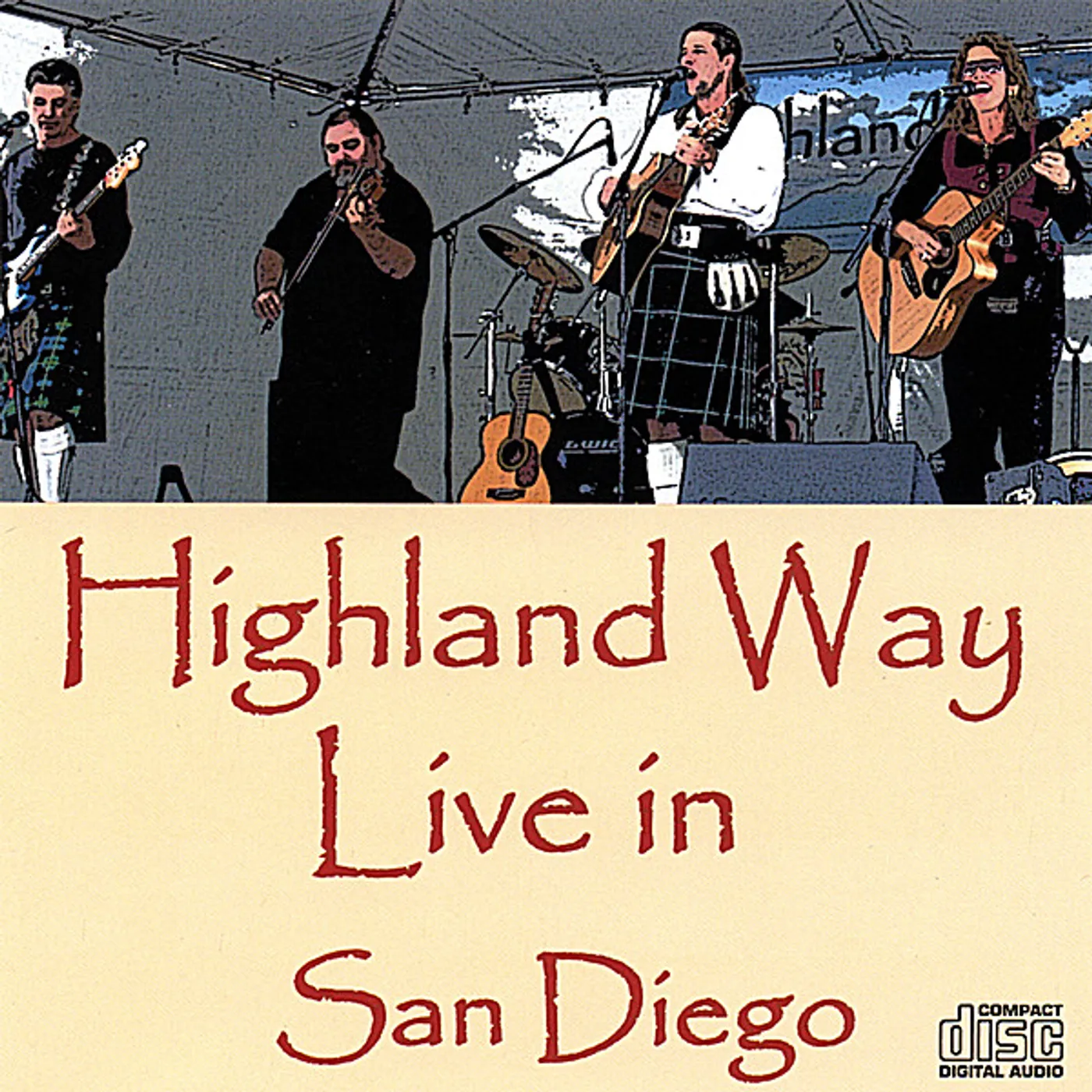 HIGHLAND WAY LIVE IN SAN DIEGO CD