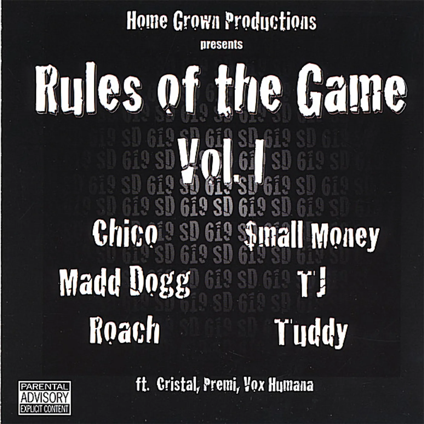 Home Grown RULES OF THE GAME 1 CD