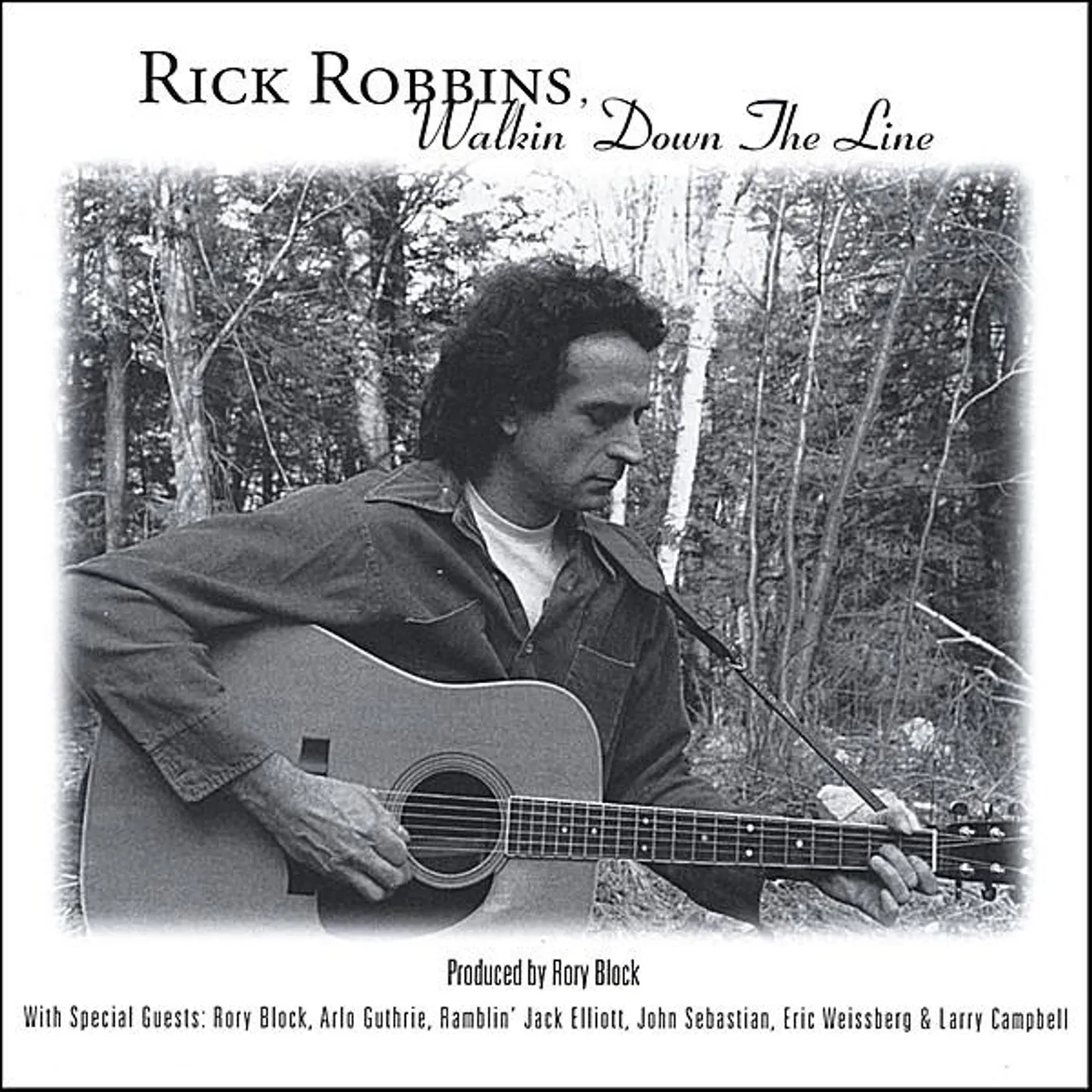 Rick Robbins WALKIN' DOWN THE LINE CD