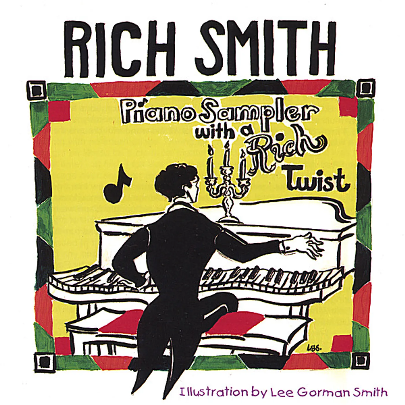 Rich Smith PIANO SAMPLER WITH A RICH TWIST CD