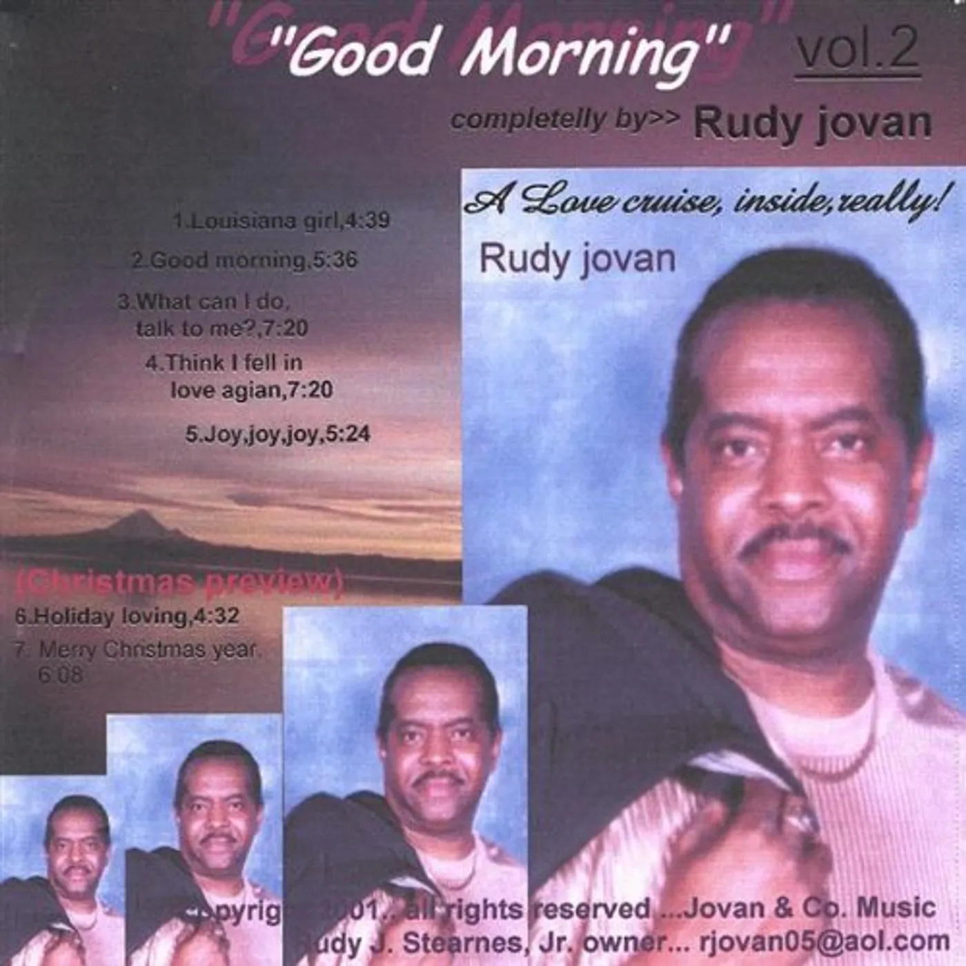 Rudy Jovan GOOD MORNING CD