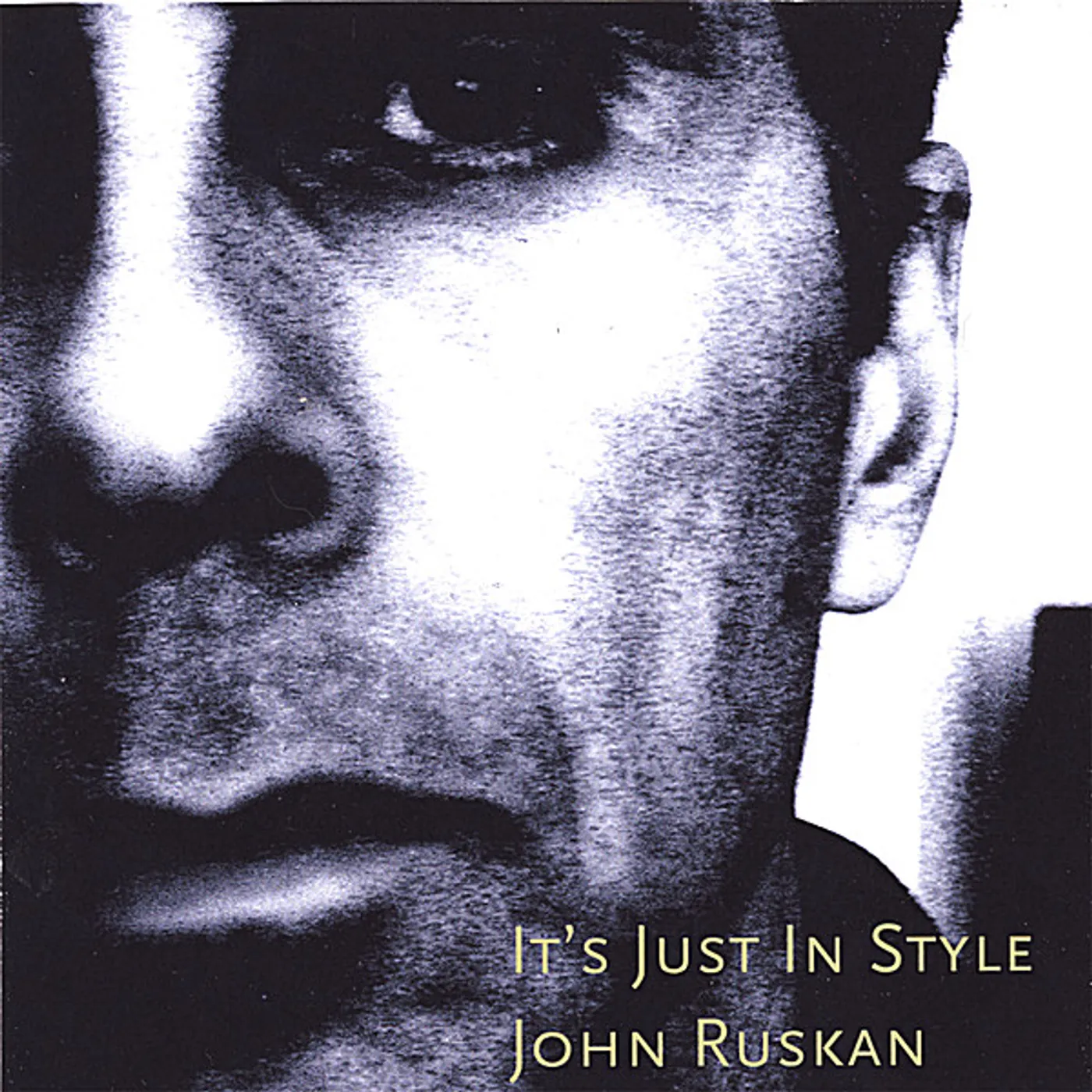 John Ruskan IT'S JUST IN STYLE CD