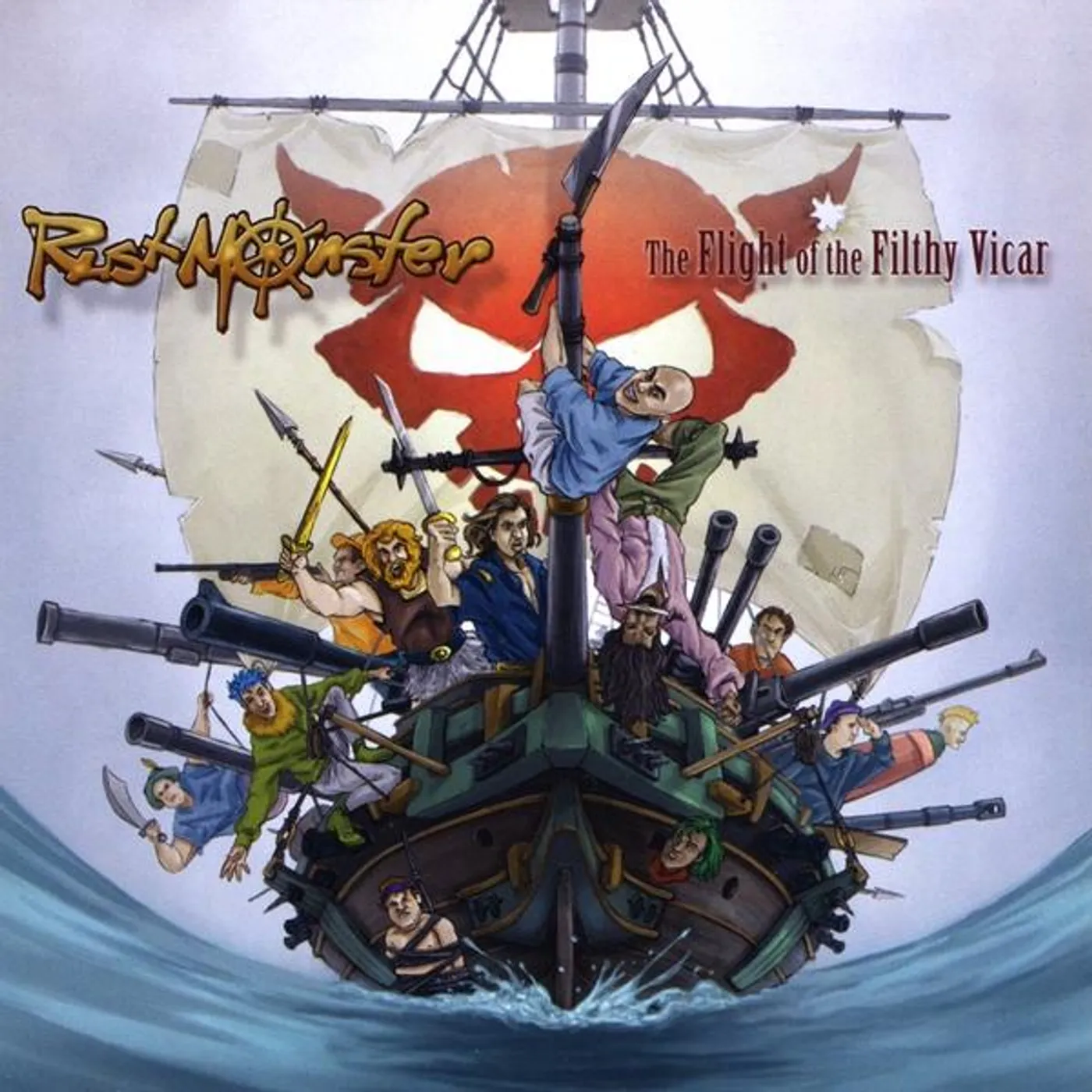 Rustmonster FLIGHT OF THE FILTHY VICAR CD