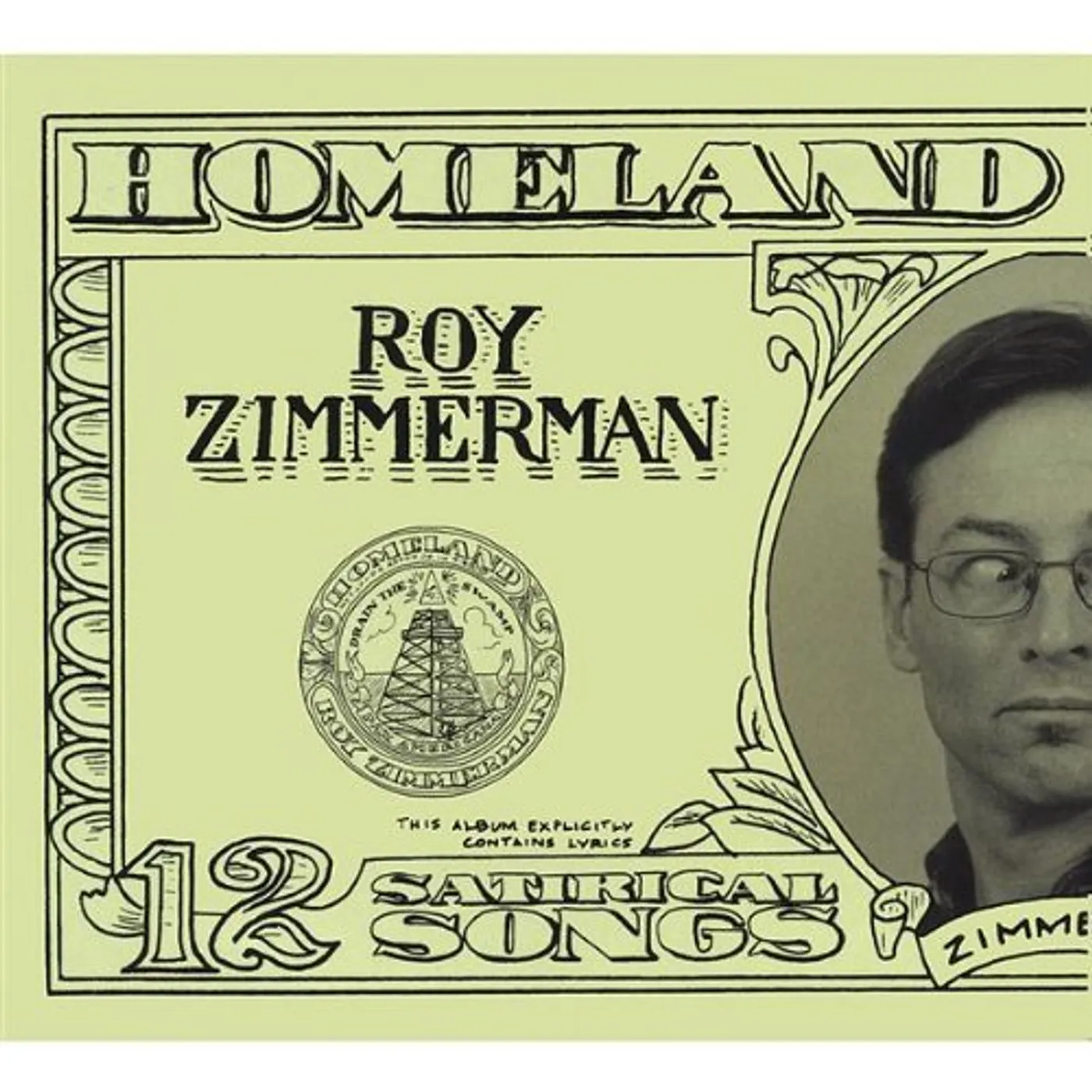 Roy Zimmerman SECURITY CD